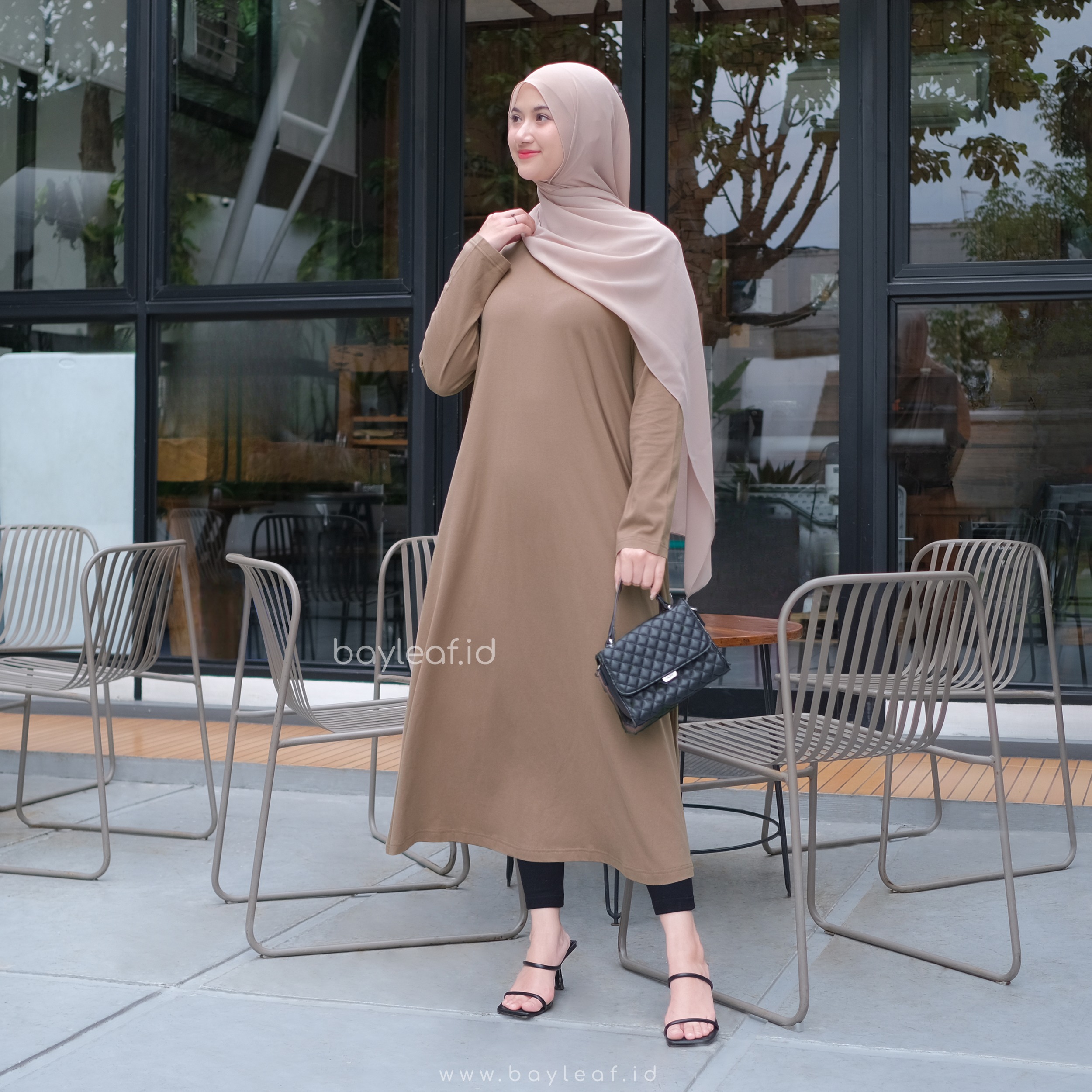 Kalela Long Tunik Basic Cotton