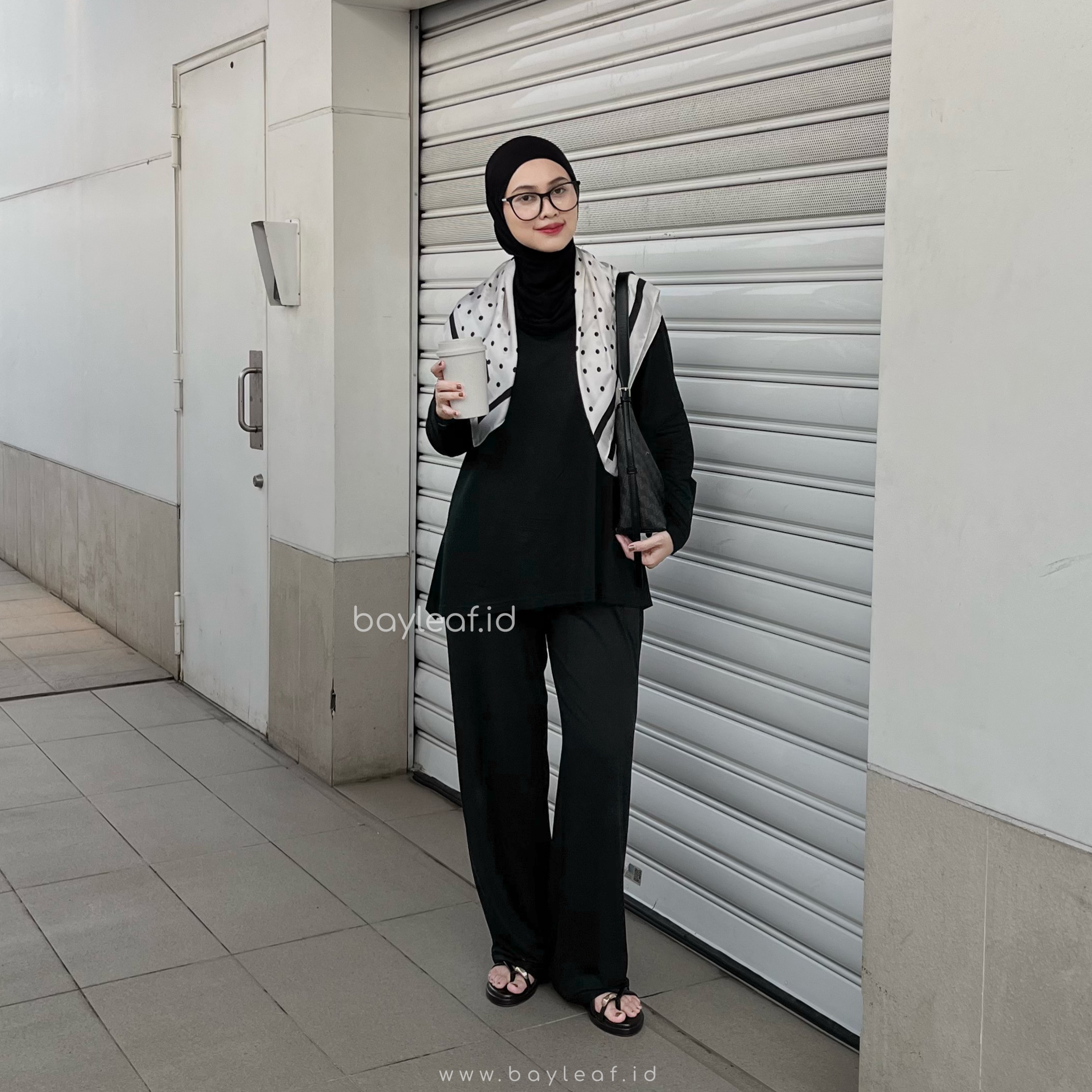 Aury Loose Pants Celana Wanita Casual Polos Loose Fit Basic