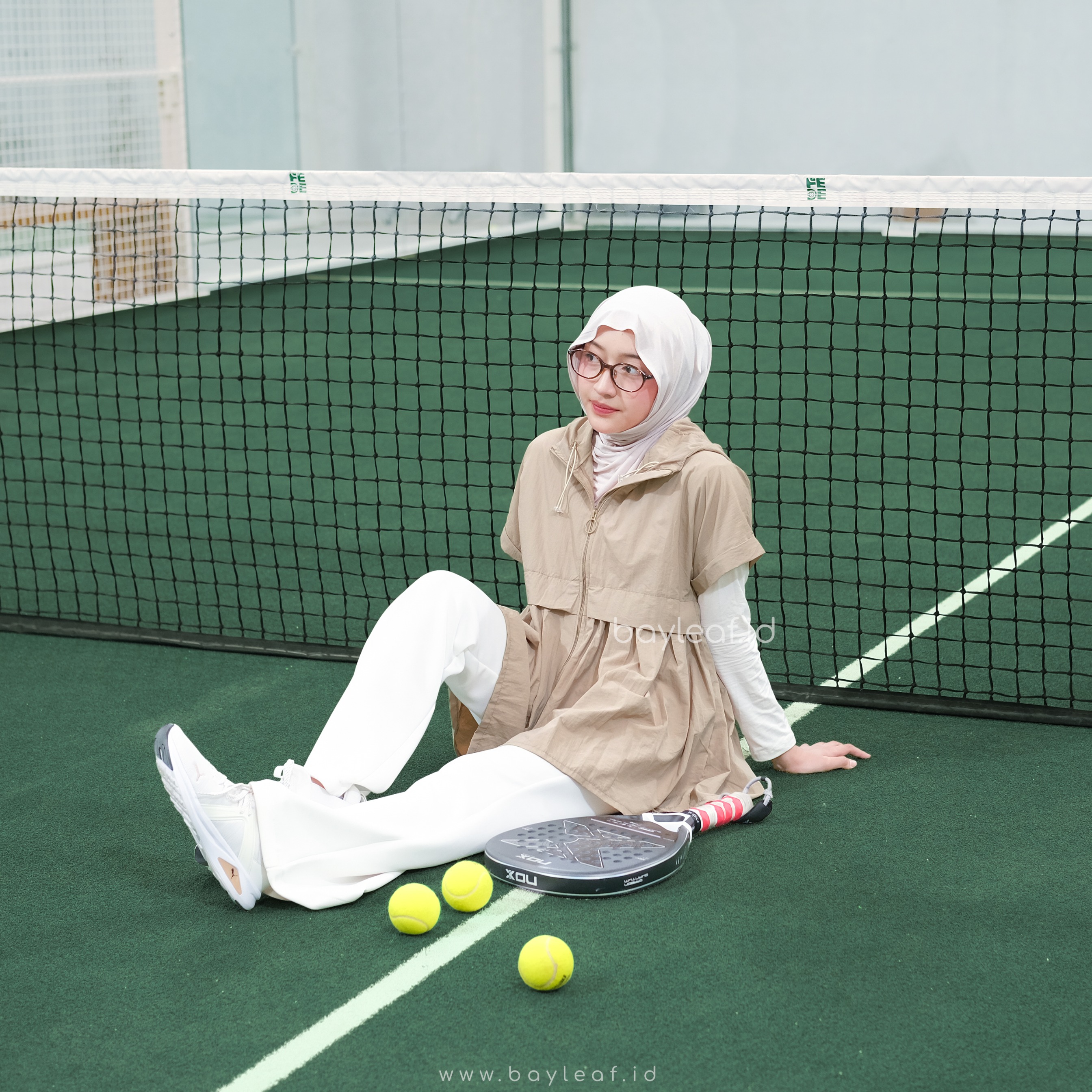 Owen Vest Jacket Parasut Sport Olahraga Wanita