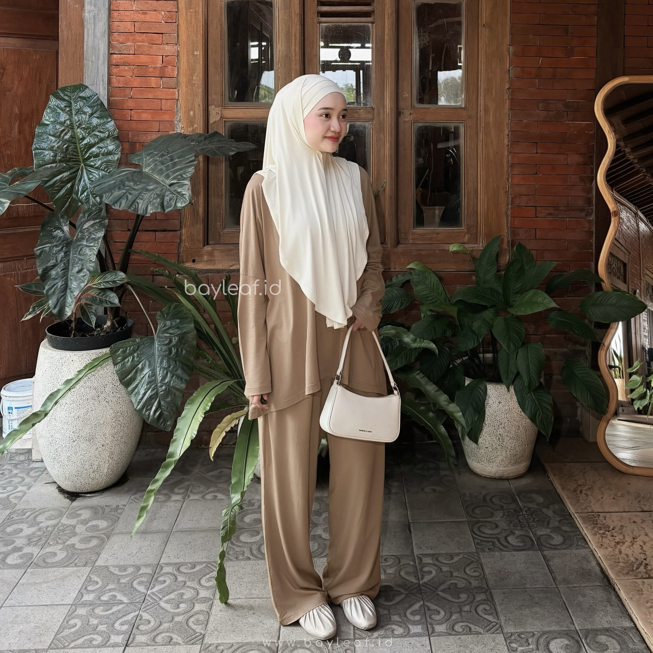 Aury Loose Pants Celana Wanita Casual Polos Loose Fit Basic
