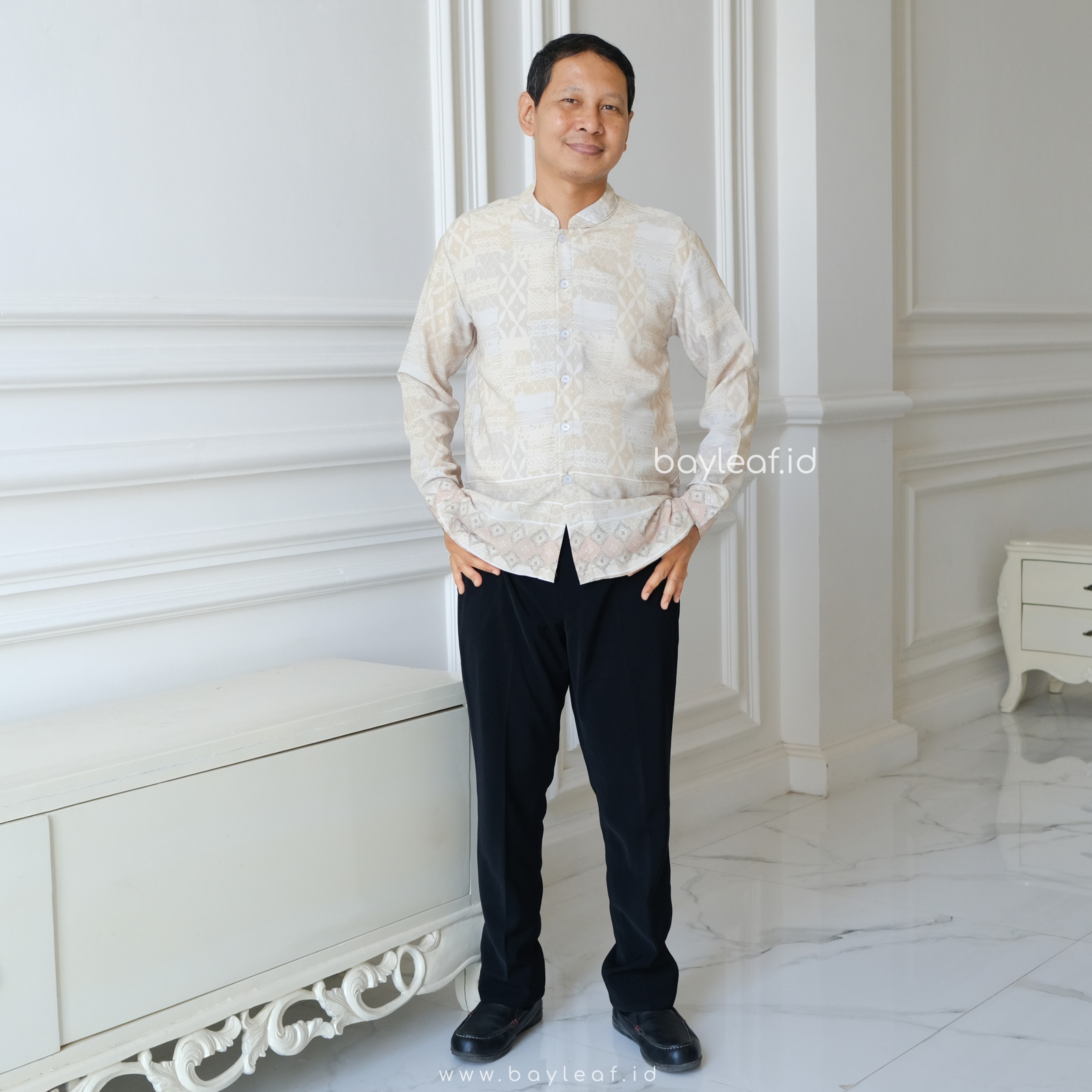 Camelia Alan Atasan Kemeja Pria Lengan Panjang