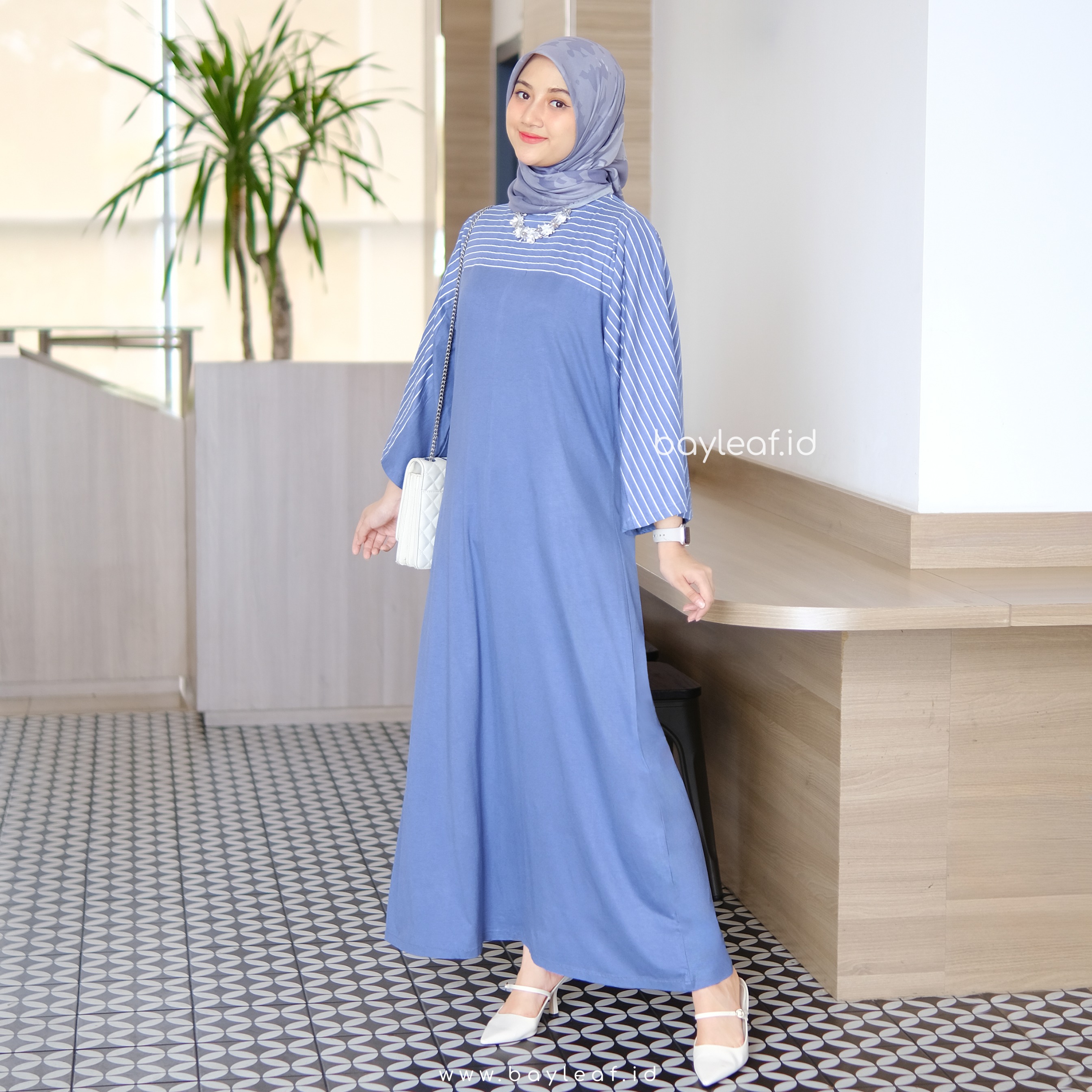 Carisa Basic Striped Dress