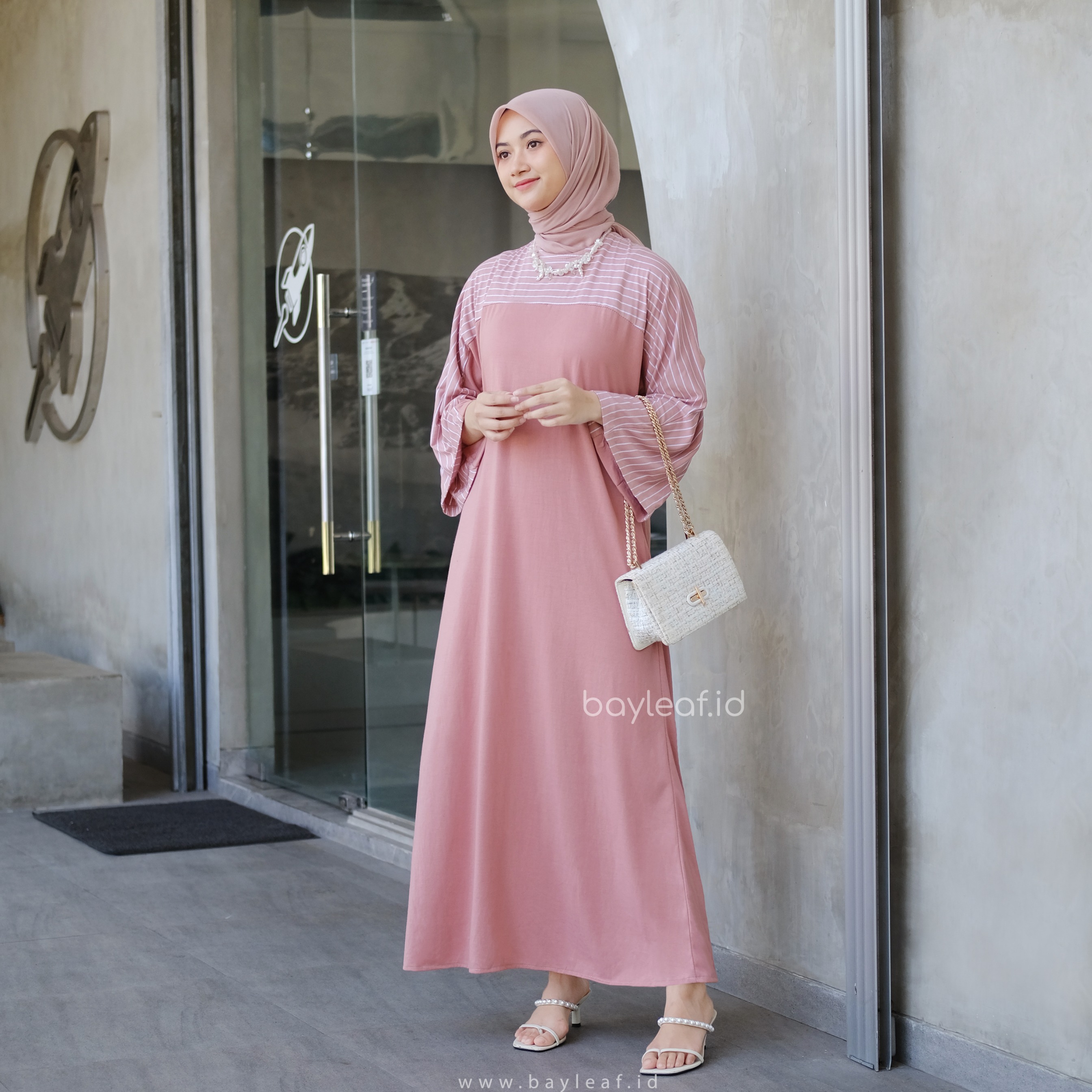 Carisa Basic Striped Dress