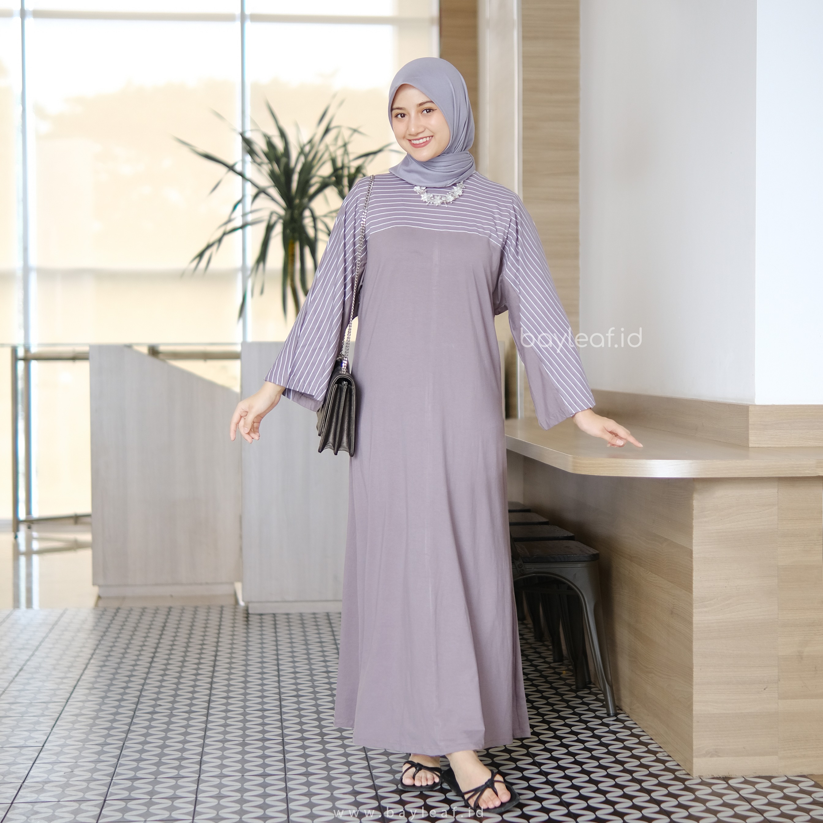 Carisa Basic Striped Dress