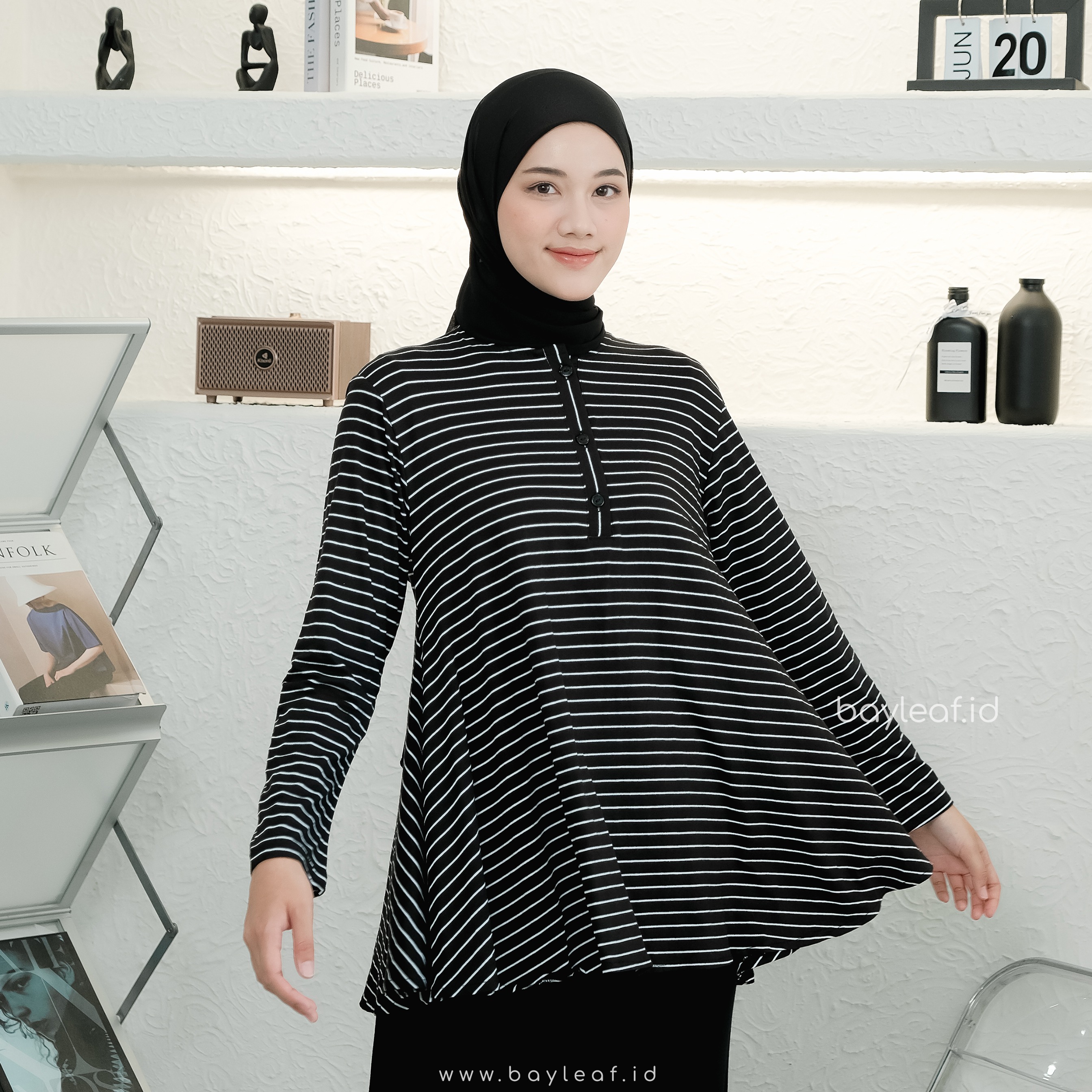 Sandra Striped Blouse