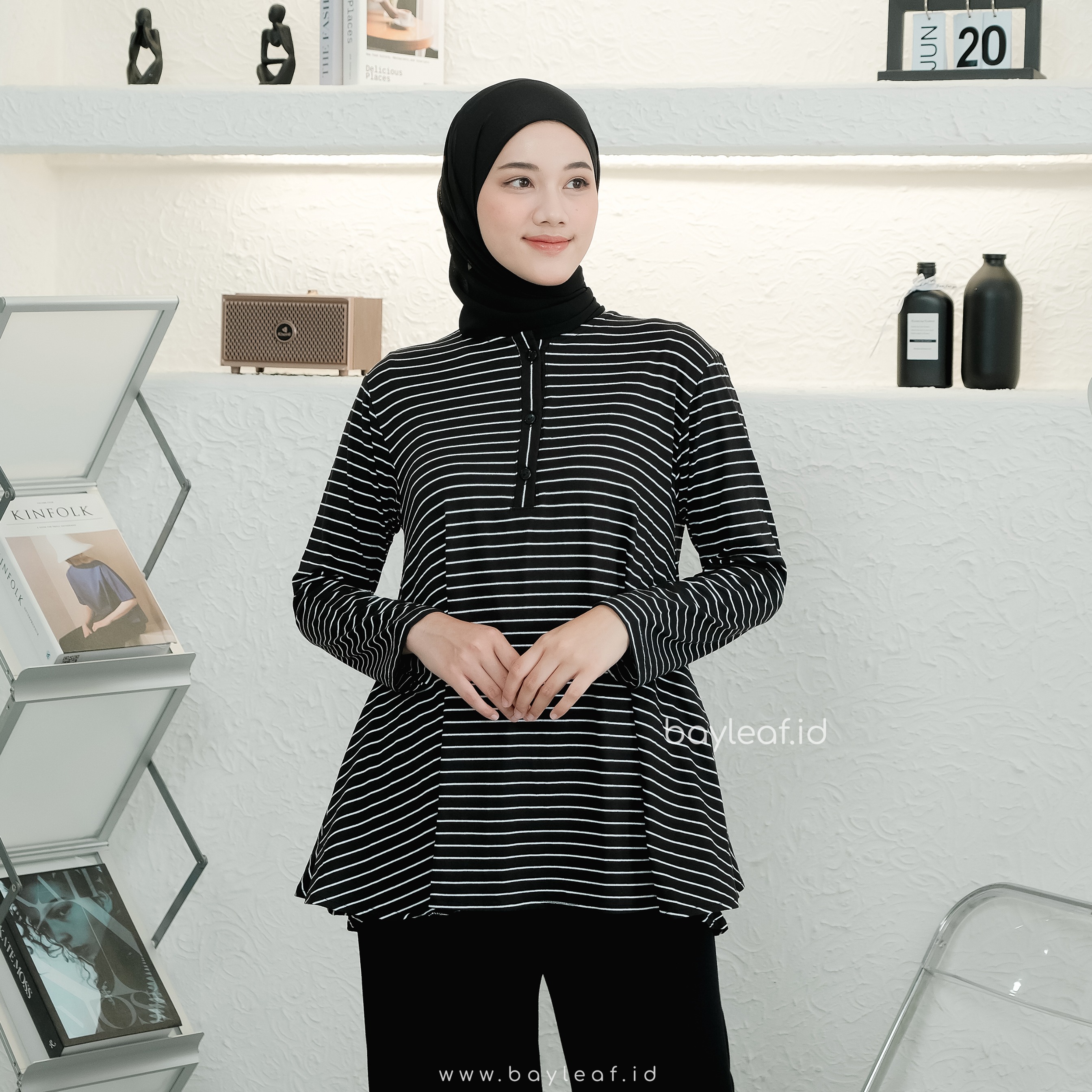 Sandra Striped Blouse