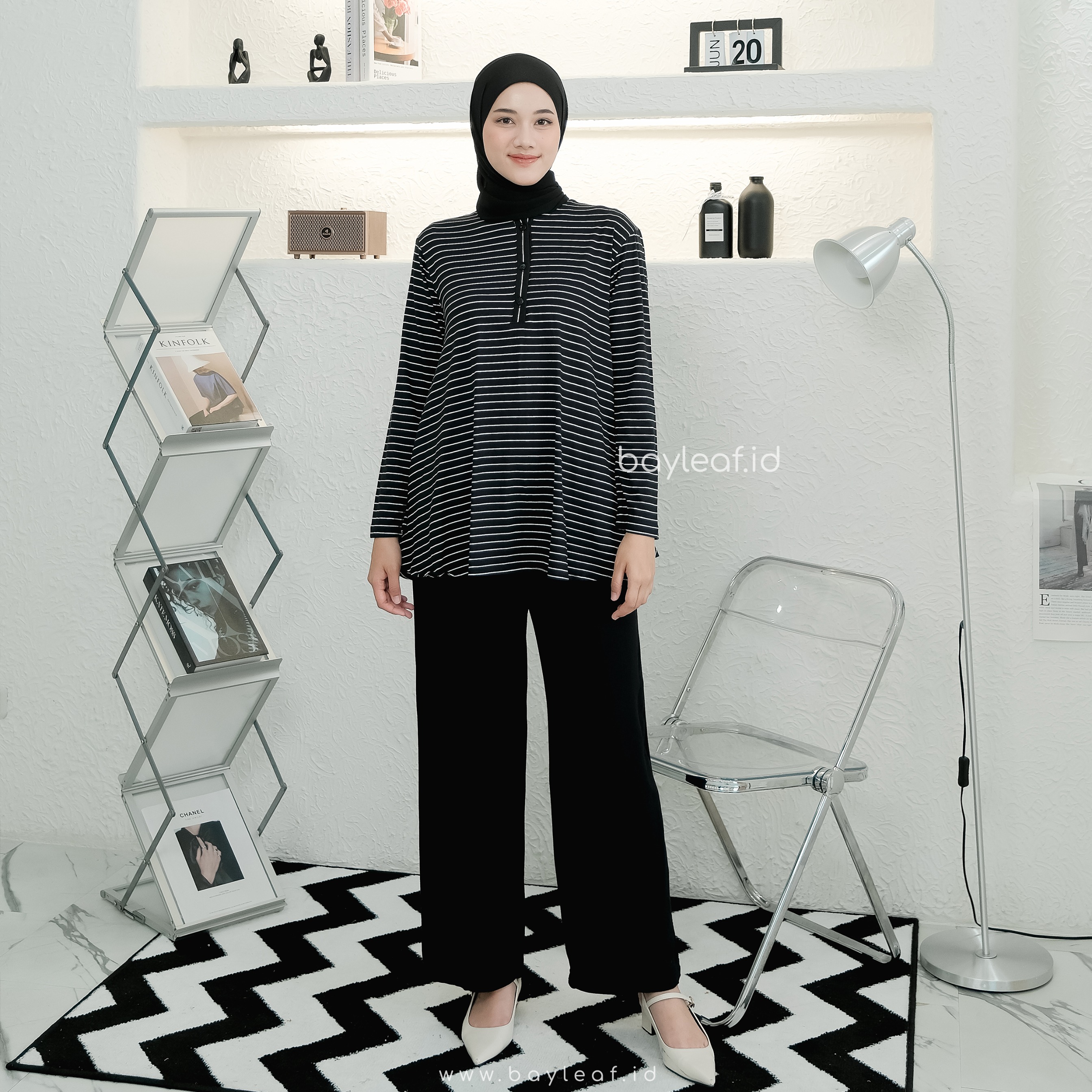 Sandra Striped Blouse