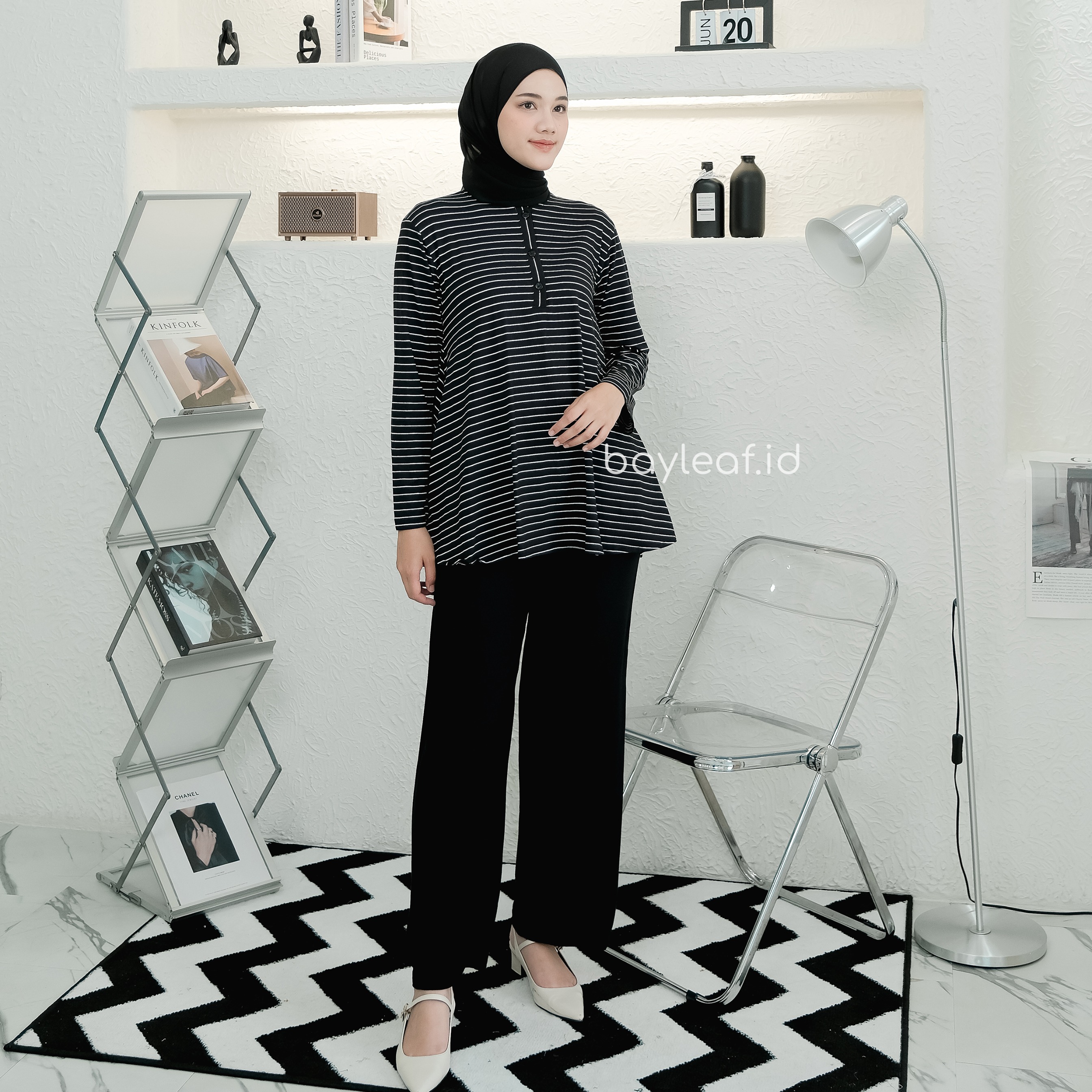 Sandra Striped Blouse