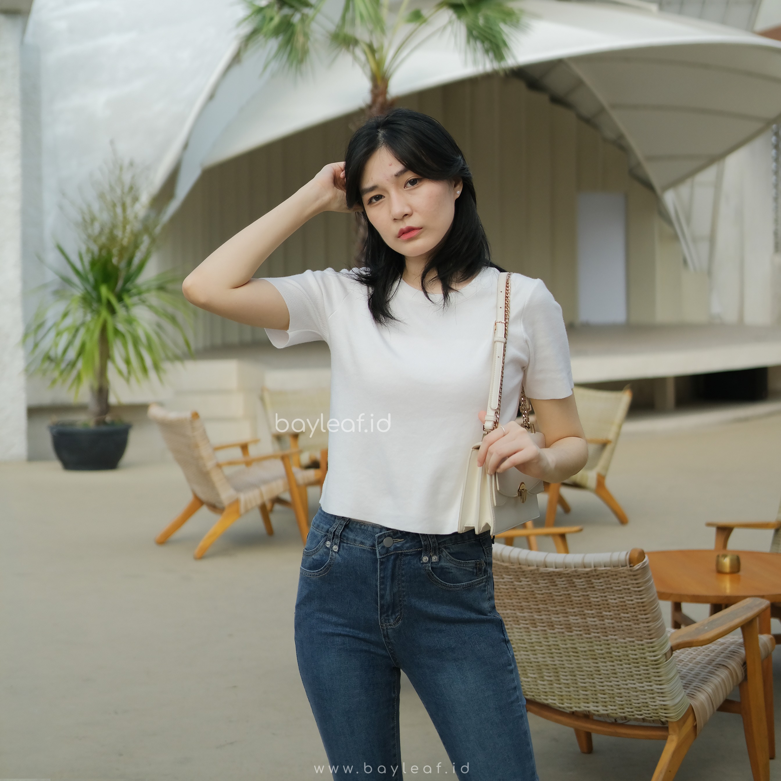 Zenna Basic Knit Short Sleeve Top