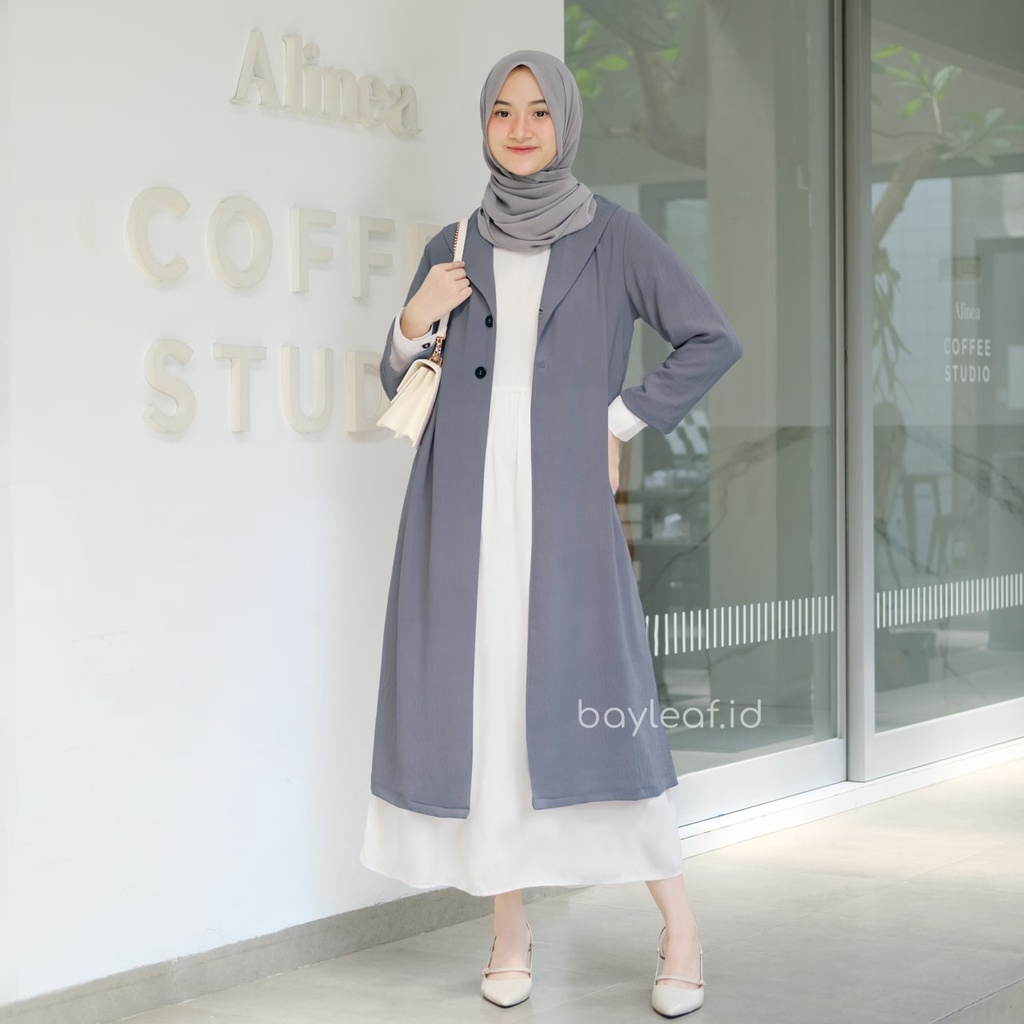 Jean Crinkle Long Outer