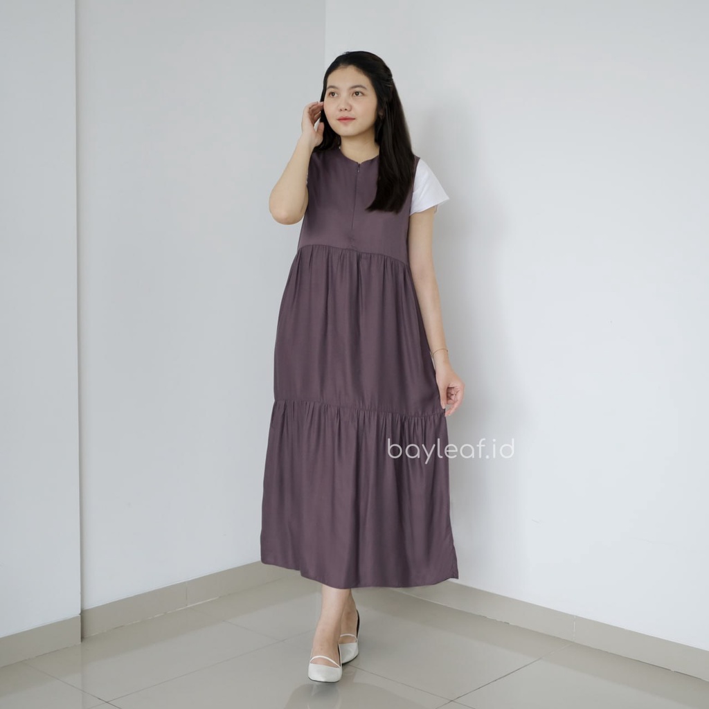 Greta Dress Tanpa Lengan - Panjang Baju 120cm
