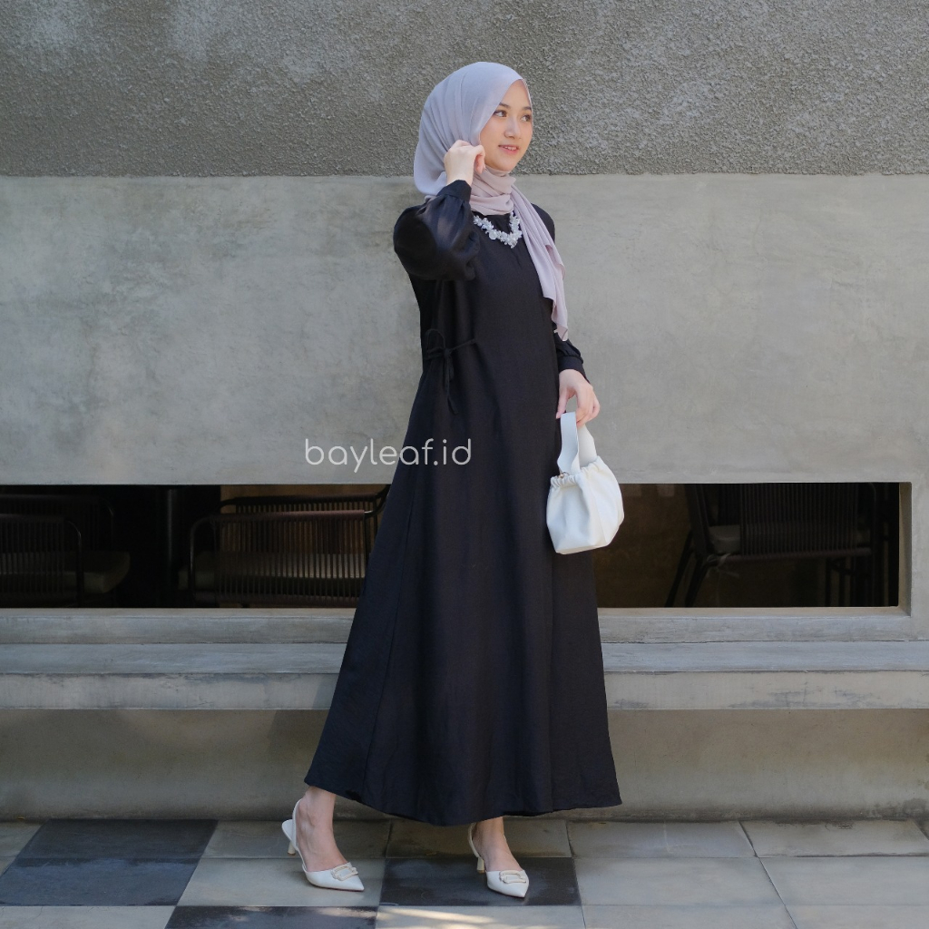 Kiyara Plain Dress Linen