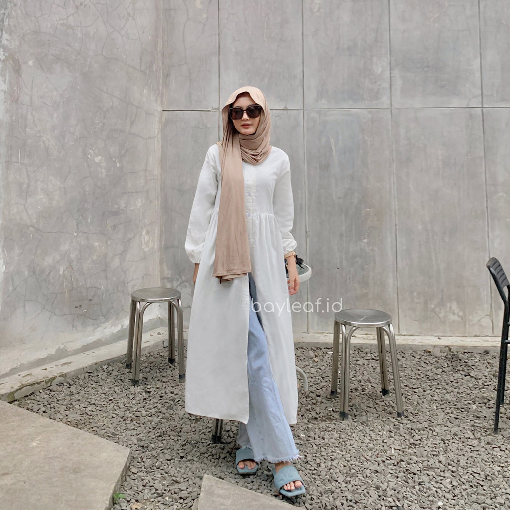 Bayleaf.id Amara Midress / Midress Basic Wanita / Midress Casual Wanita Premium