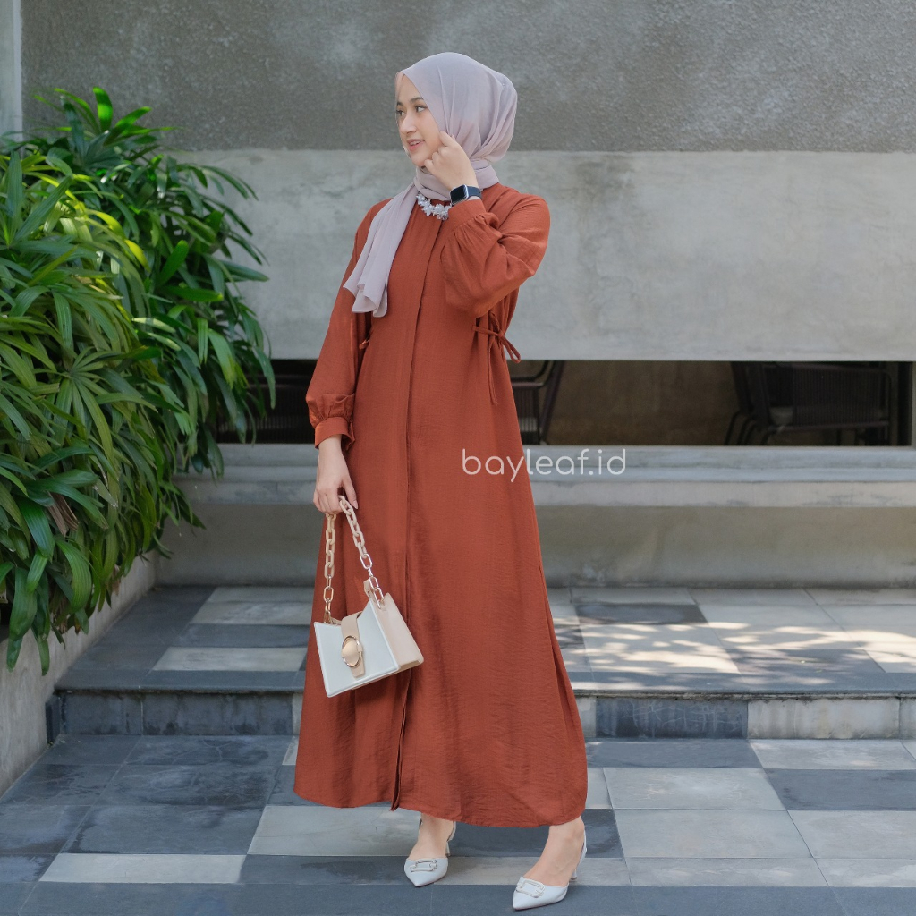 Kiyara Plain Dress Linen