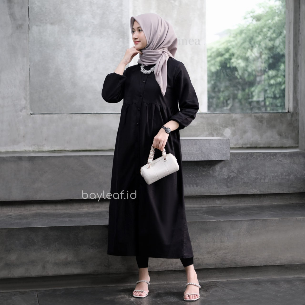 Bayleaf.id Amara Midress / Midress Basic Wanita / Midress Casual Wanita Premium