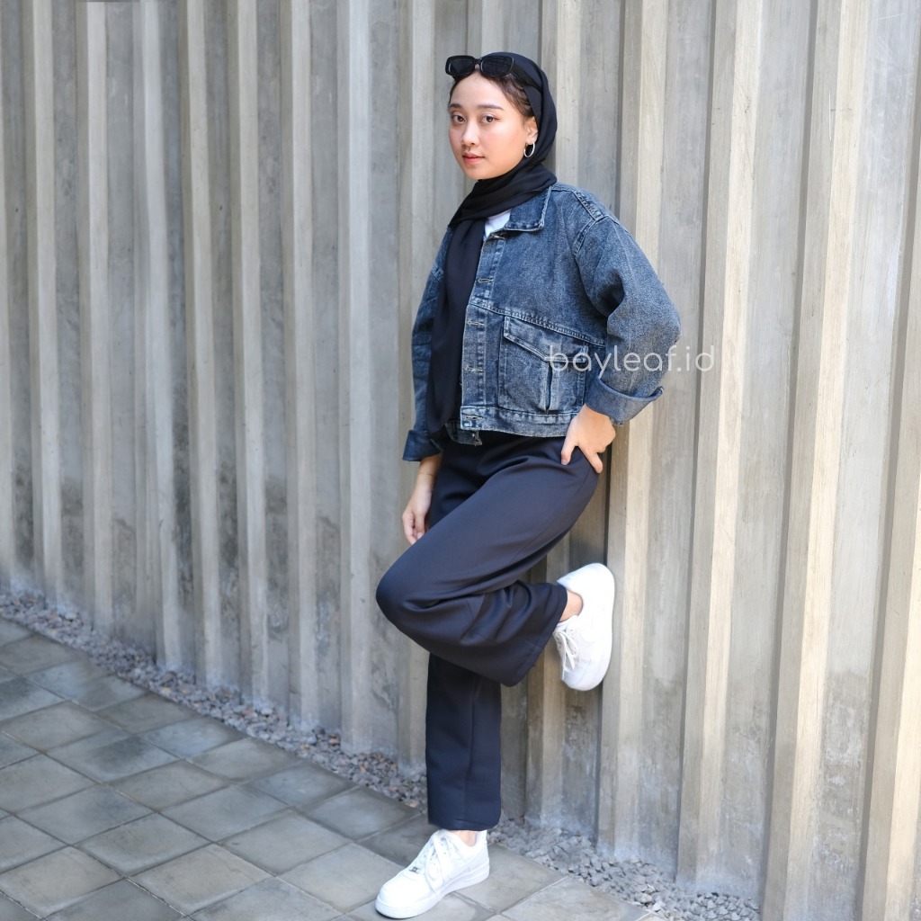 Veast Jaket Jeans Crop