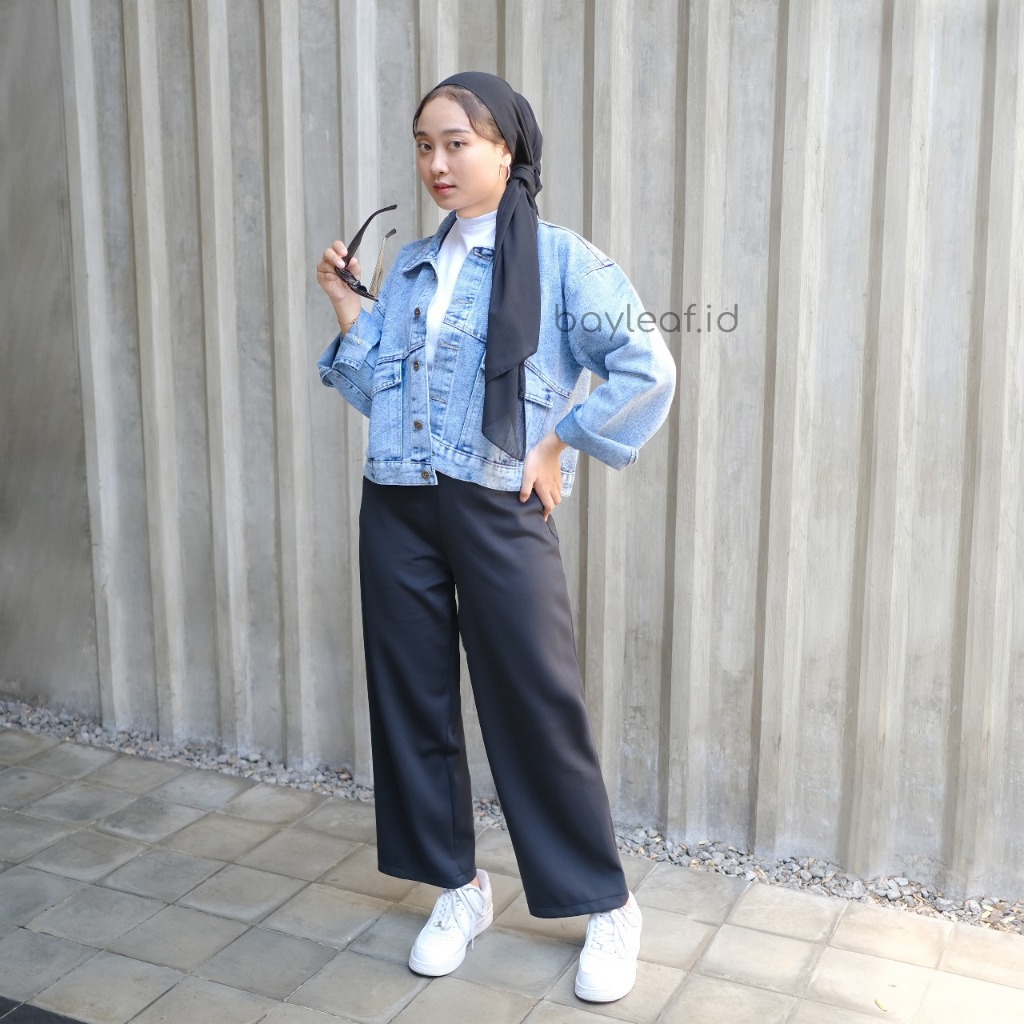 Veast Jaket Jeans Crop