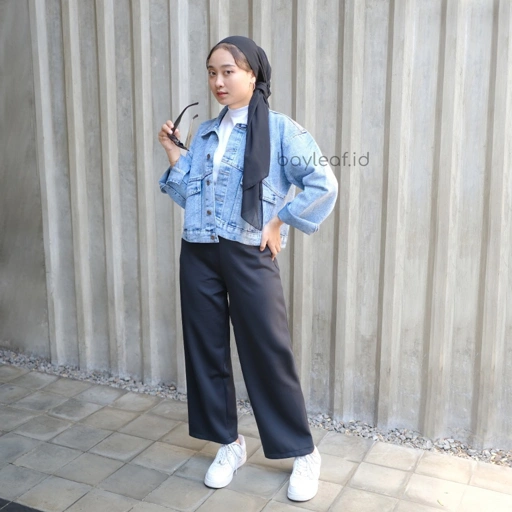 Image of Veast Jaket Jeans Crop