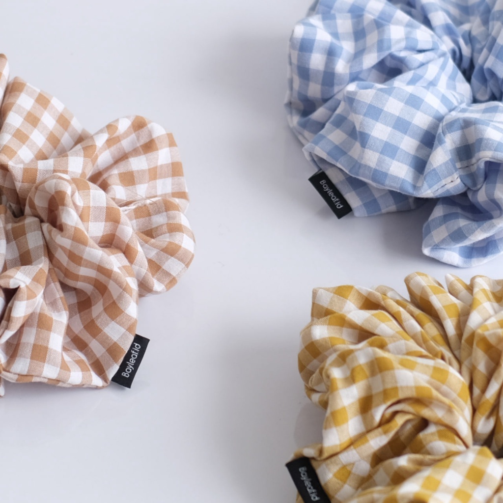 Bayleaf.id Merry Cotton Scrunchie Ikat Rambut