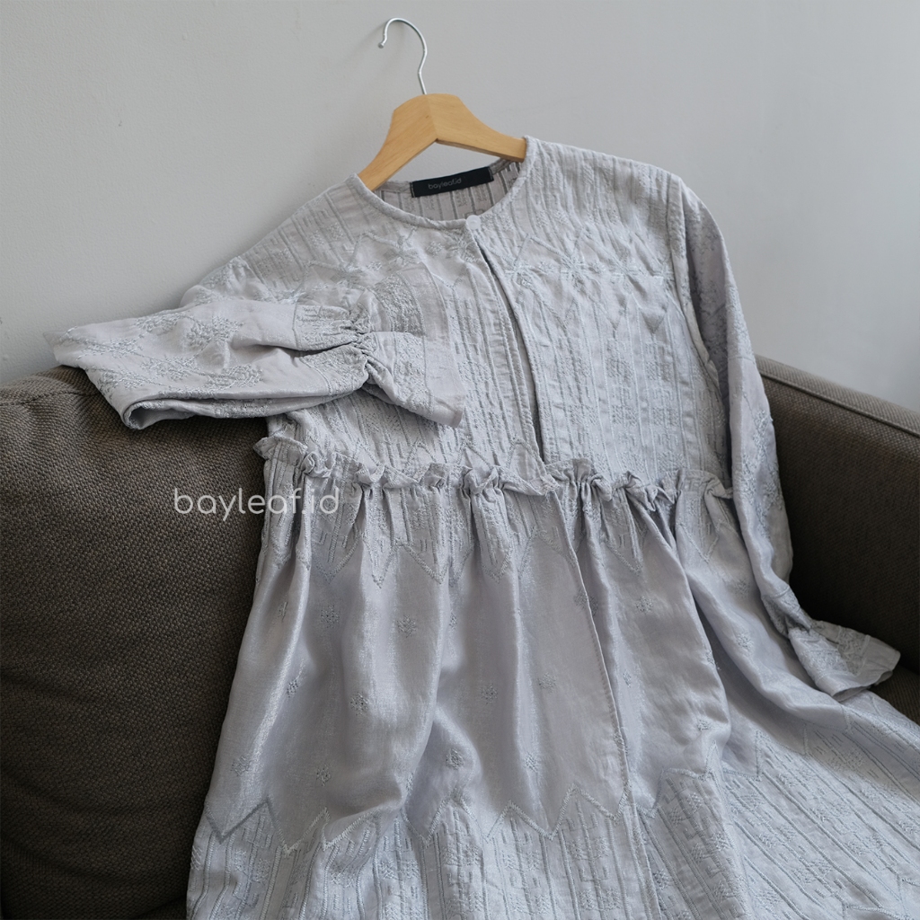 Denaya Long Outer Brokat Bordir Premium