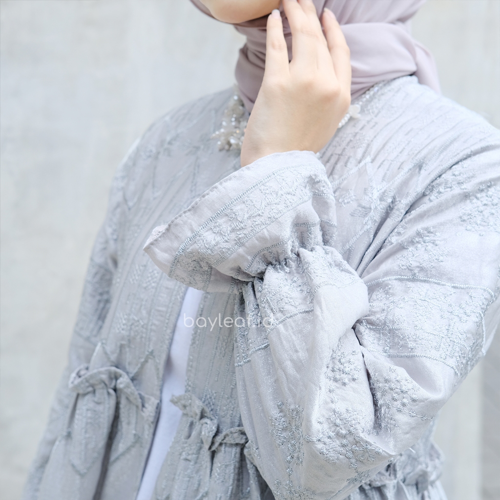 Denaya Long Outer Brokat Bordir Premium