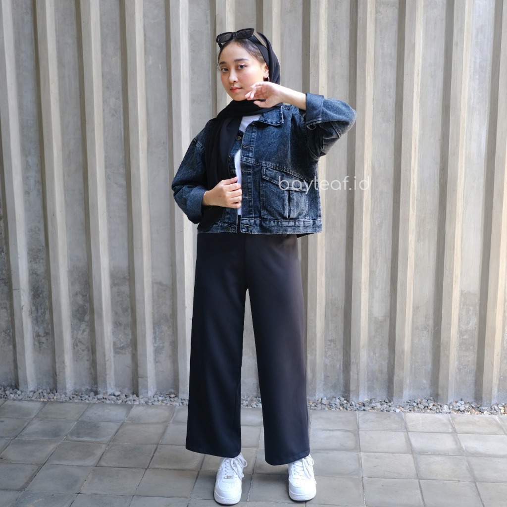 Veast Jaket Jeans Crop