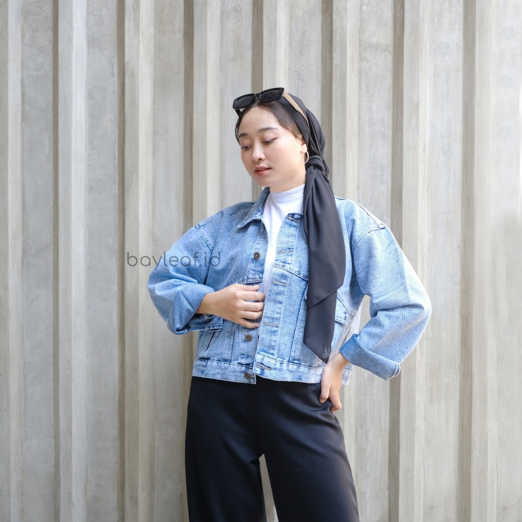 Veast Jaket Jeans Crop