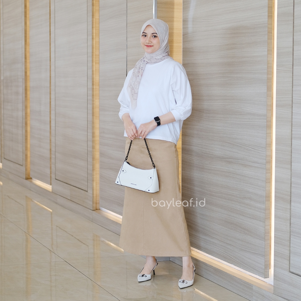 Nova Long Skirt | Rok Chinos Korean Style