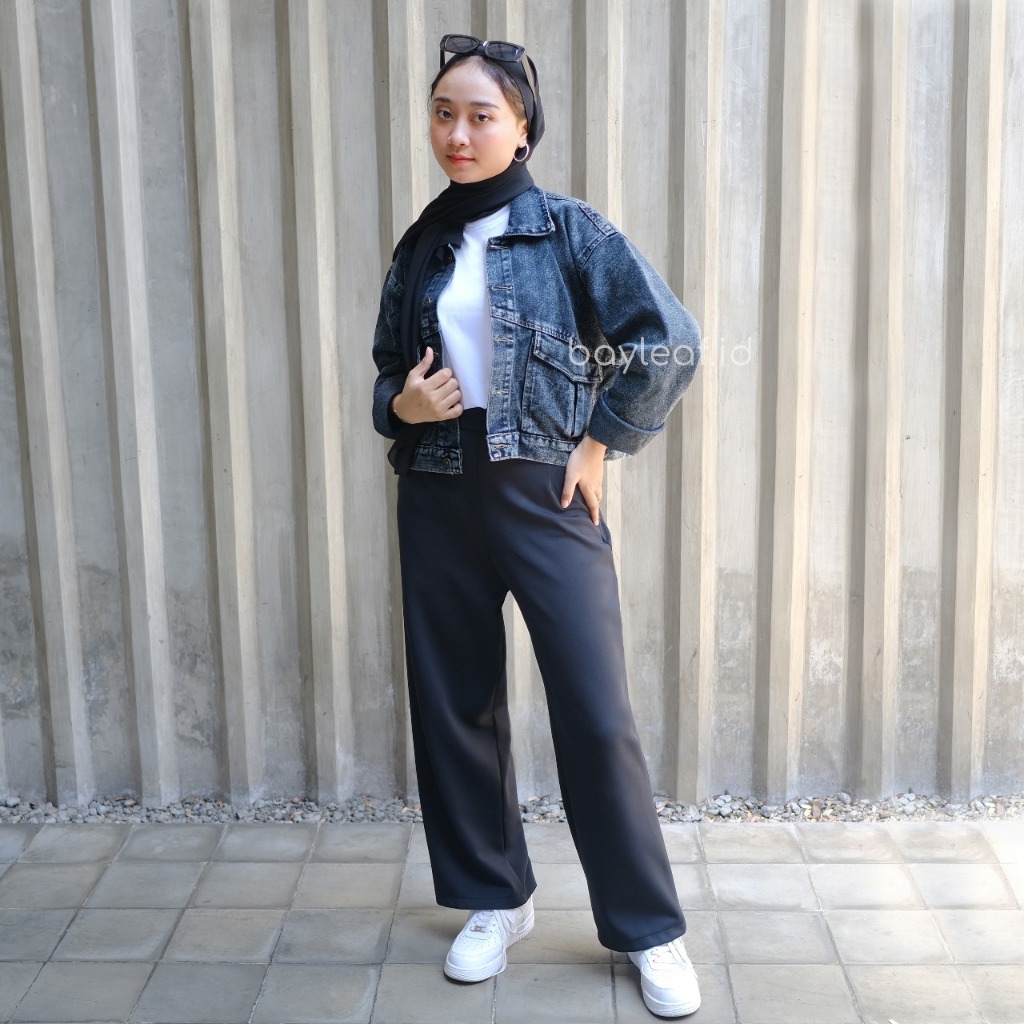 Veast Jaket Jeans Crop