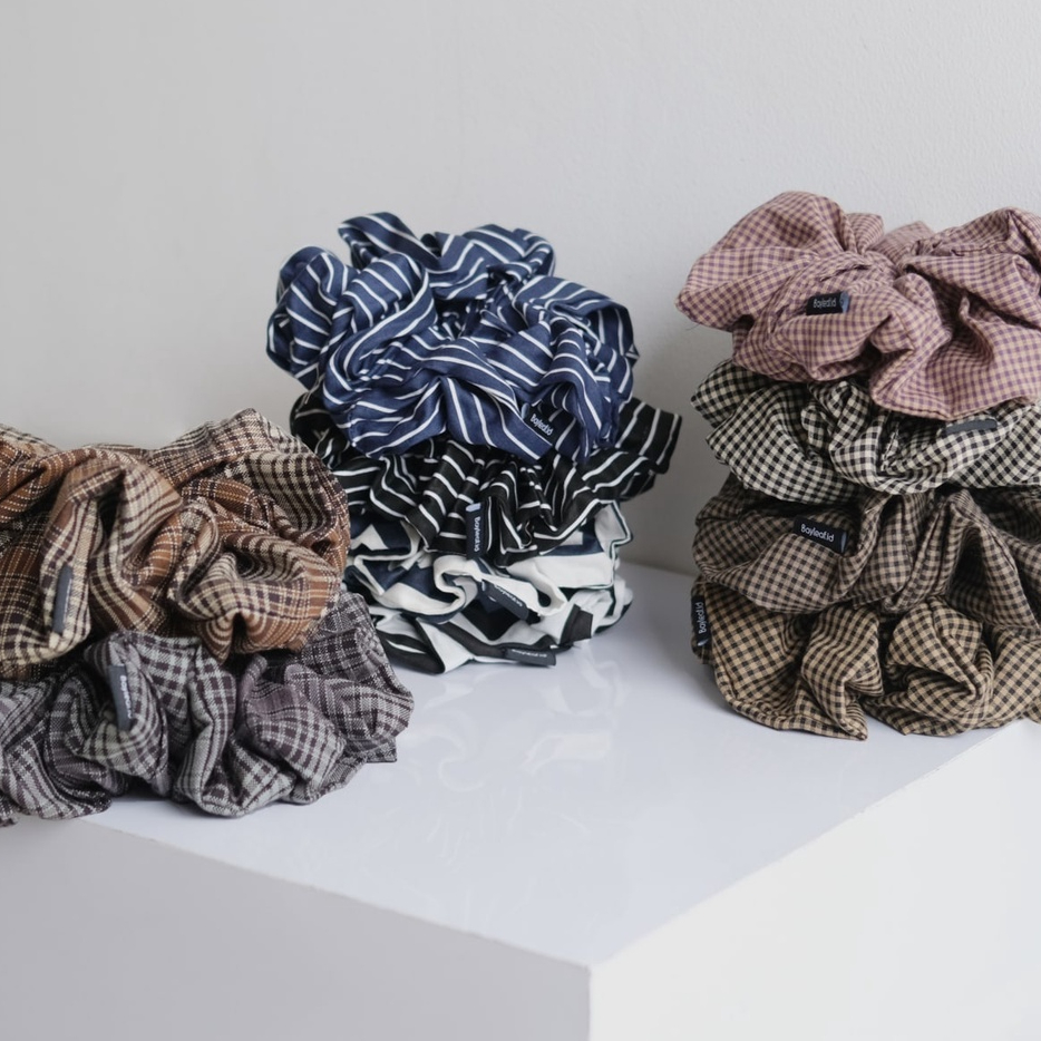 Bayleaf.id Merry Cotton Scrunchie Ikat Rambut