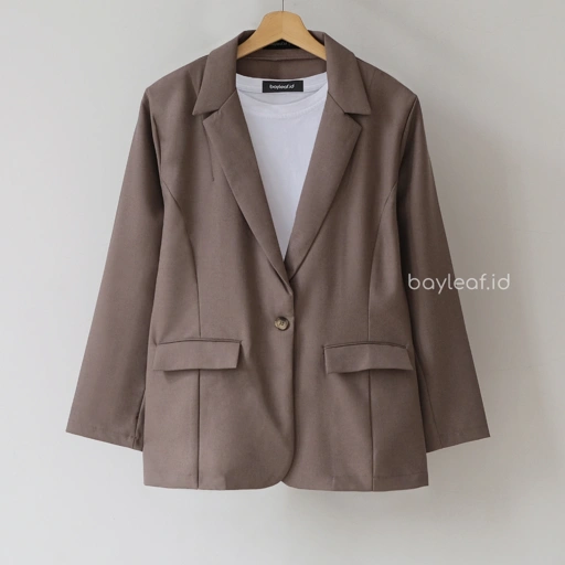Image of Violet Blazer Basic | Outerwear Formal Casual Wanita