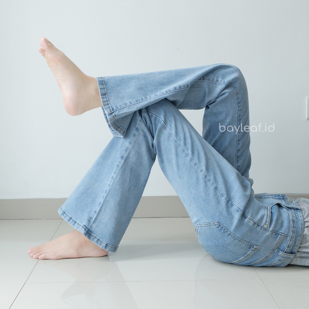 Bayleaf.id Beta Jeans Celana Panjang Wanita