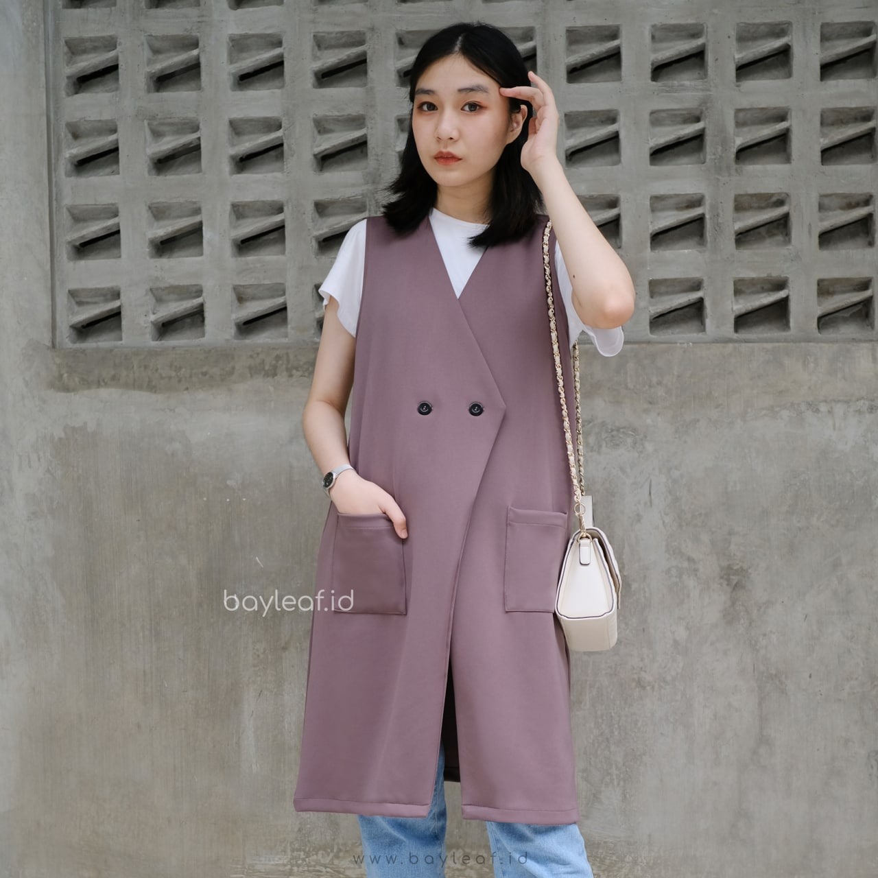 Natha Vest Outer Scuba Slaveless Tanpa Lengan