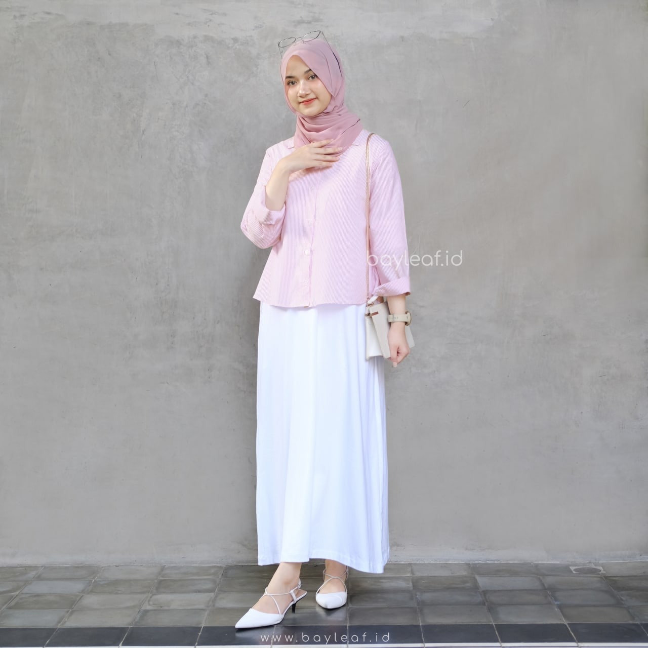 Cheryl Striped Shirt Katun