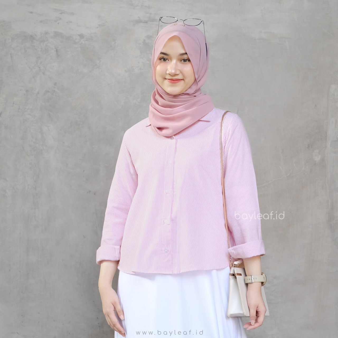 Cheryl Striped Shirt Katun