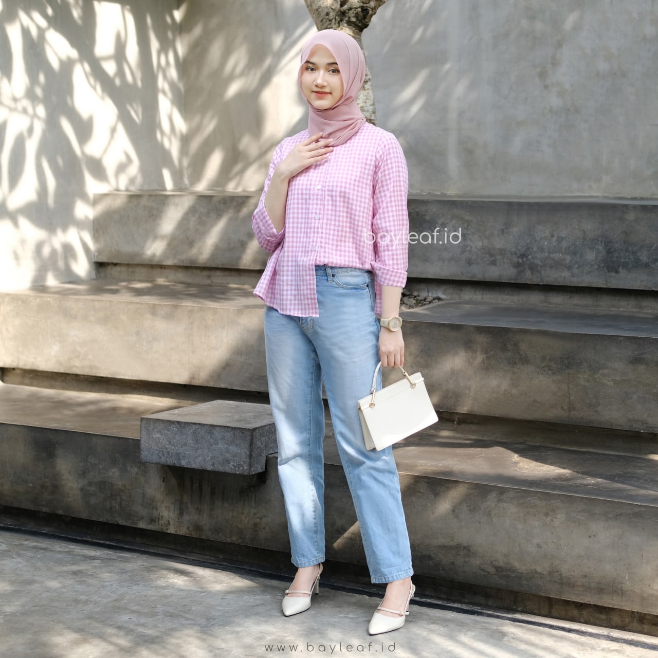 Meyra Mini Plaid Shirt