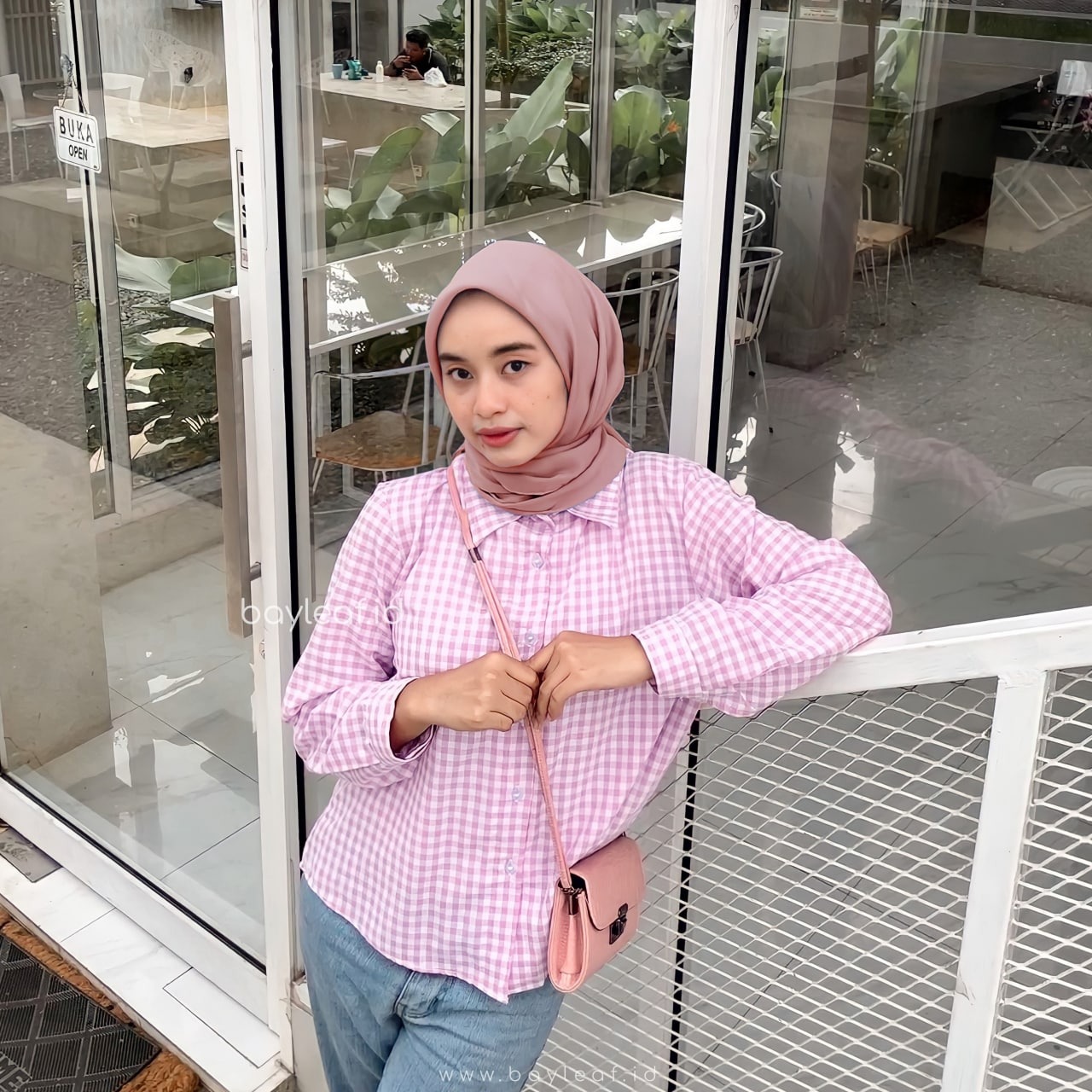 Meyra Mini Plaid Shirt