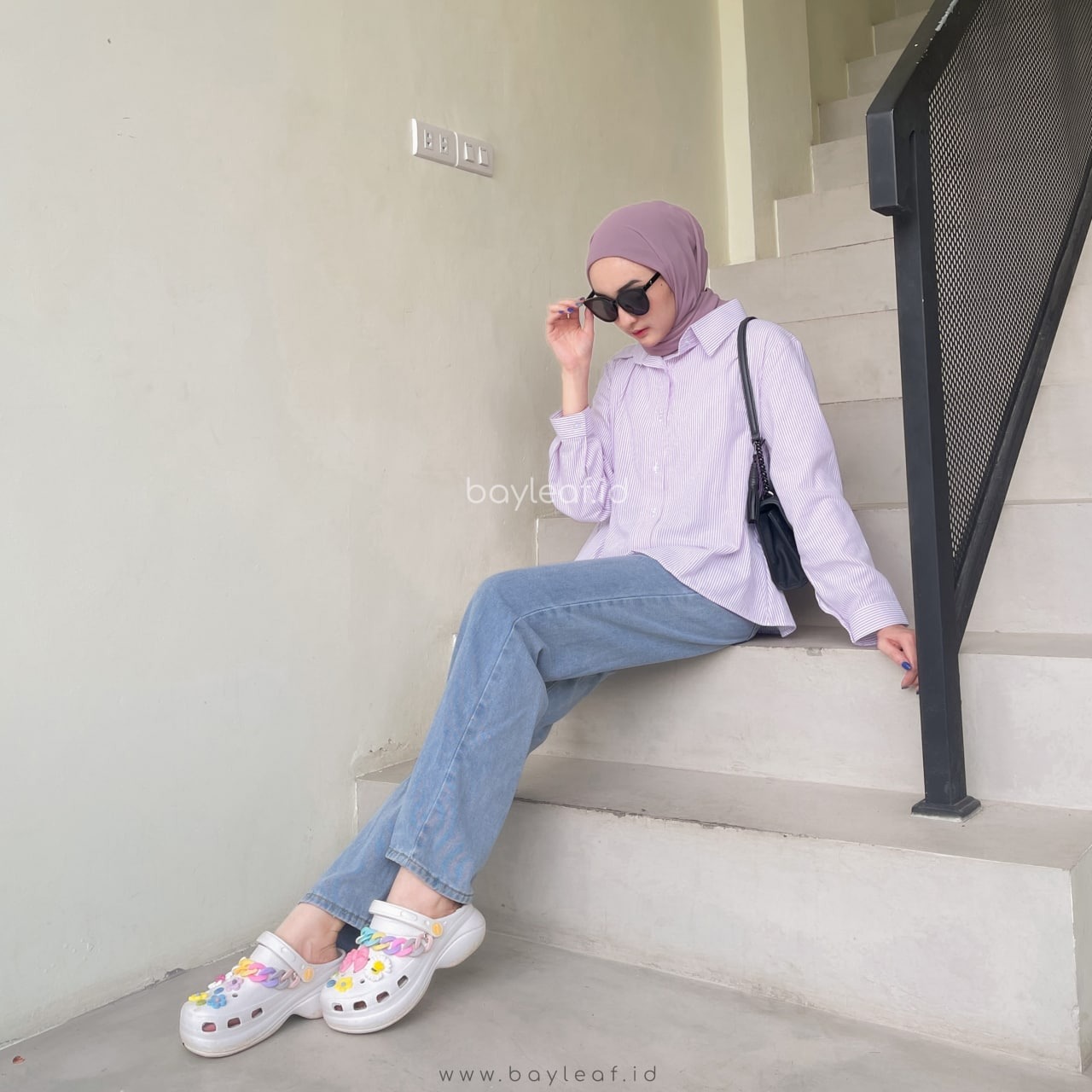 Cheryl Striped Shirt Katun