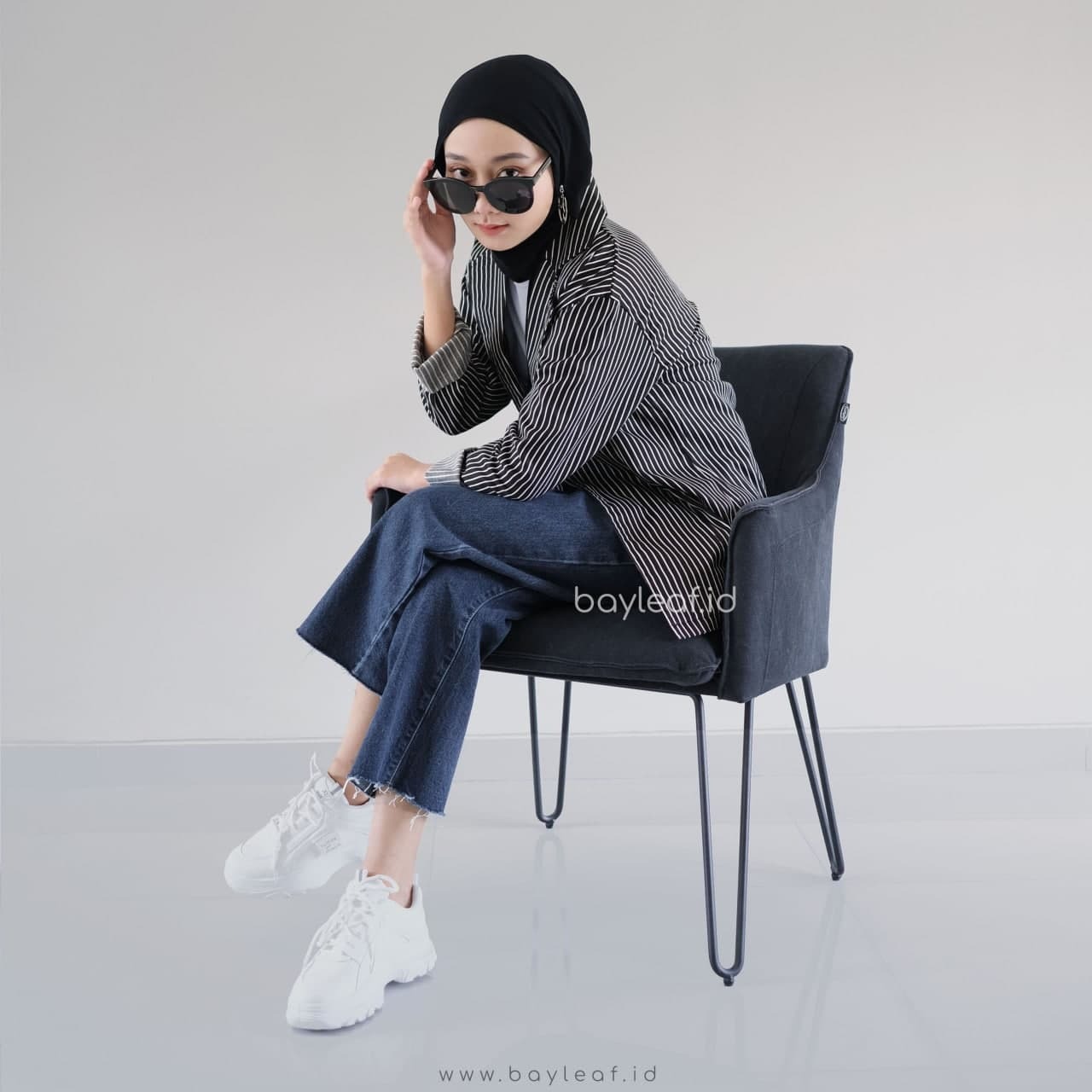 Gresia Plaid Blazer
