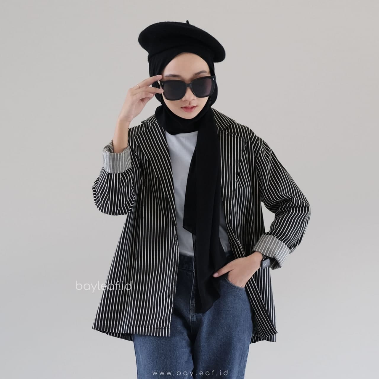 Gresia Plaid Blazer