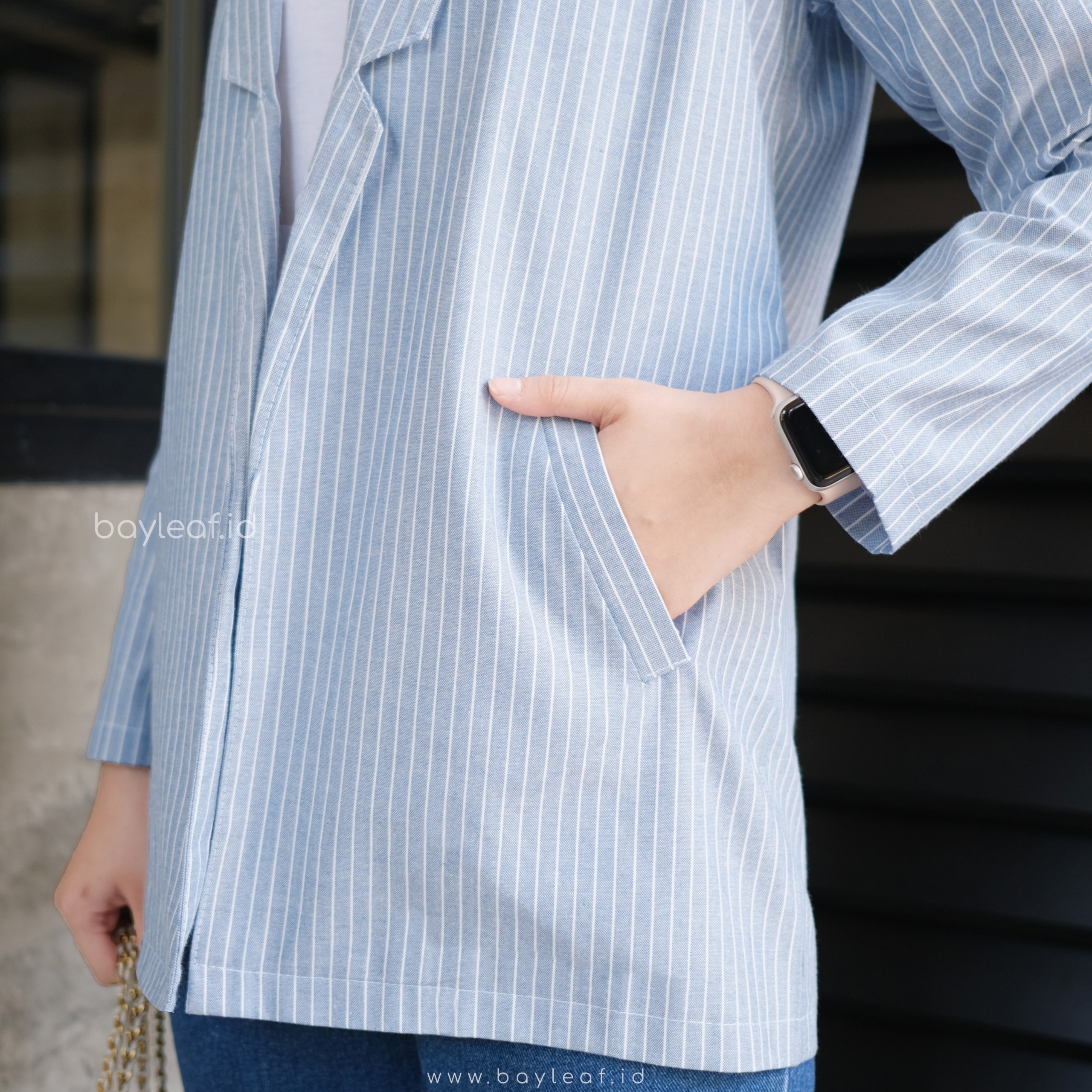Shanon Striped Blazer