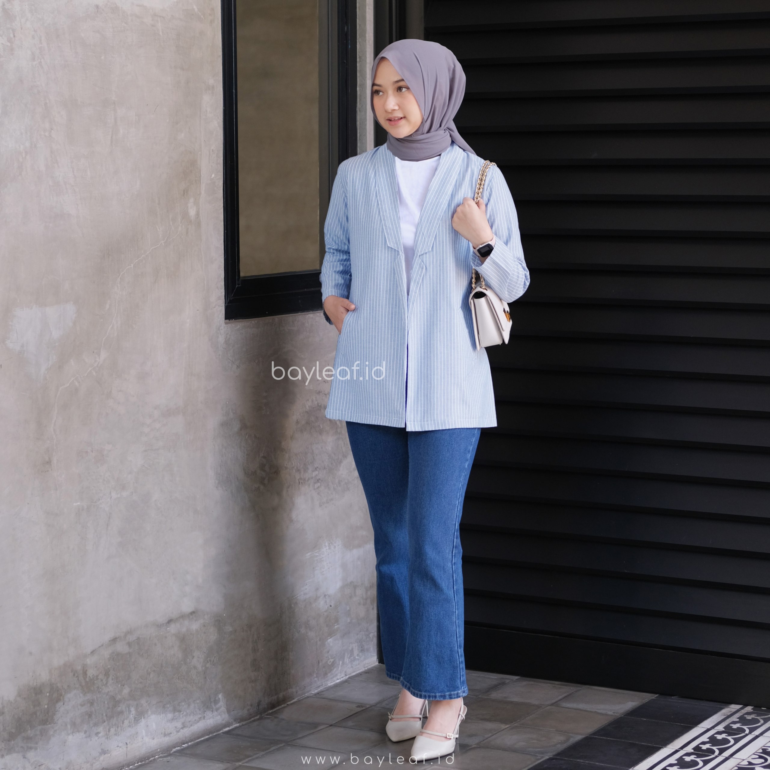 Shanon Striped Blazer