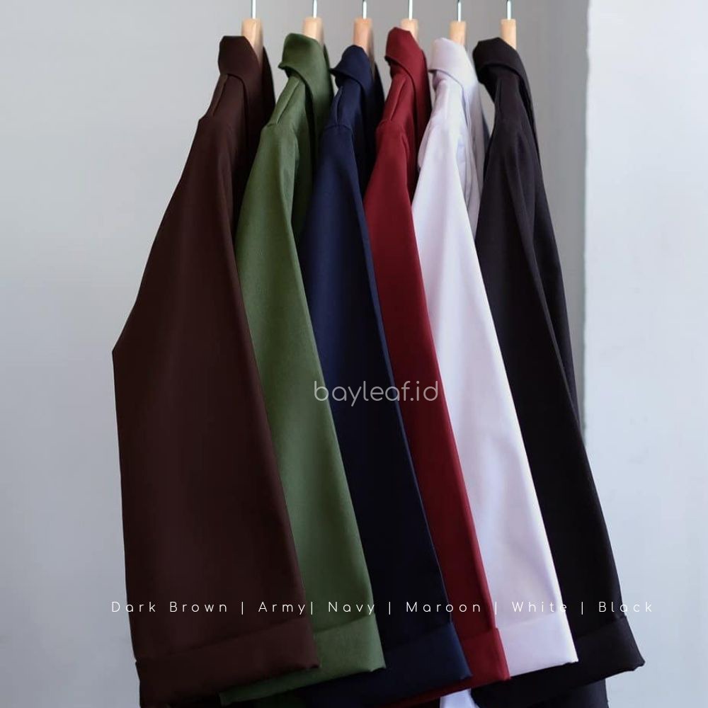 Zenn Blazer Formal Casual Wanita Basic