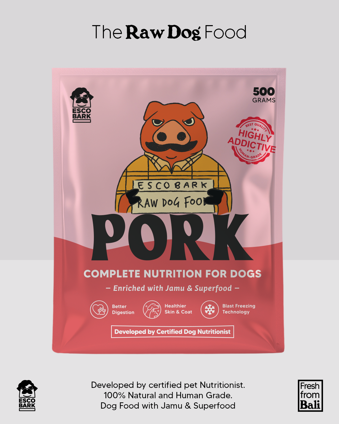 Raw Dog Food PORK