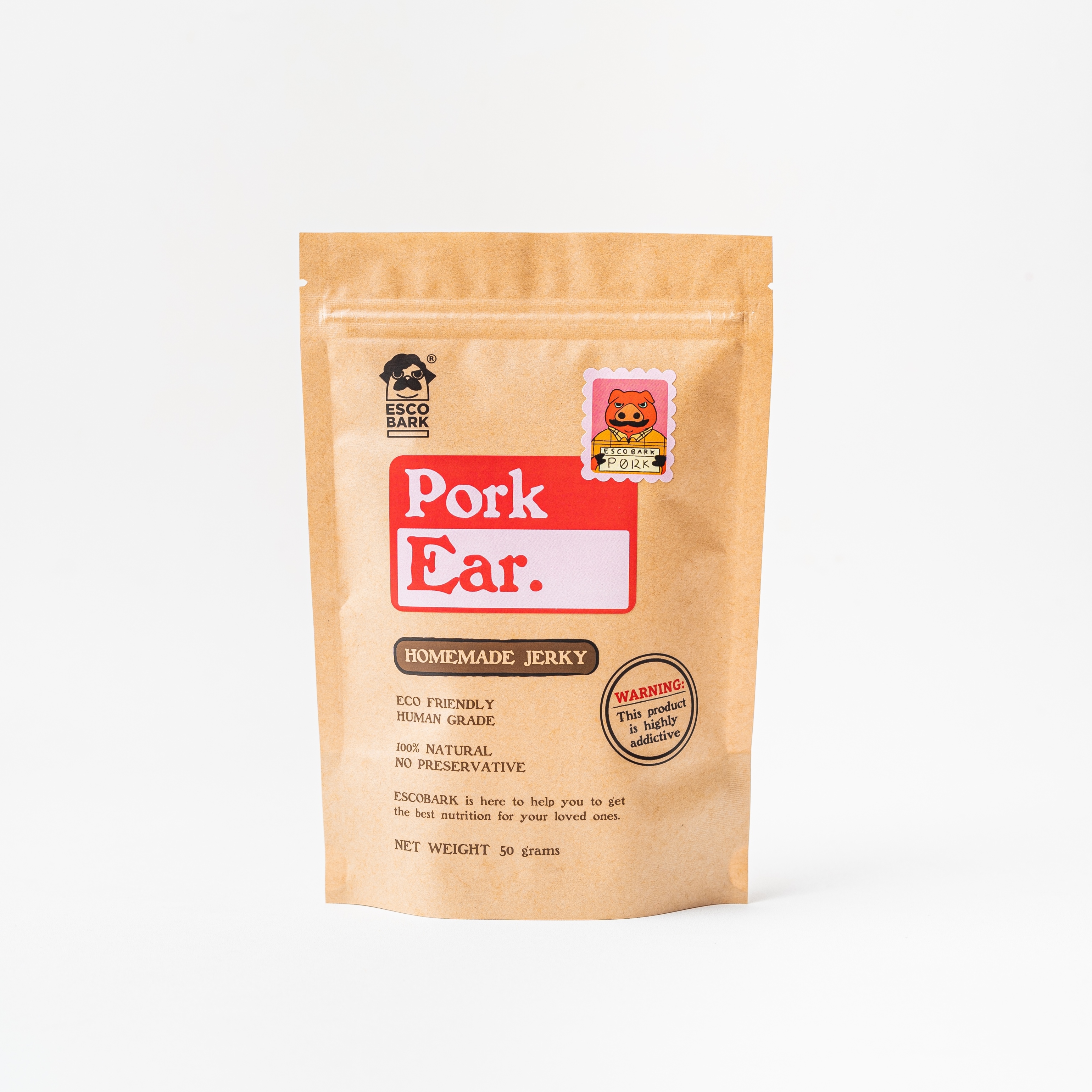 PORK Ear Sliced 50g