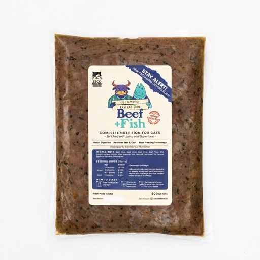 Image of Raw Cat Food BEEF FISH