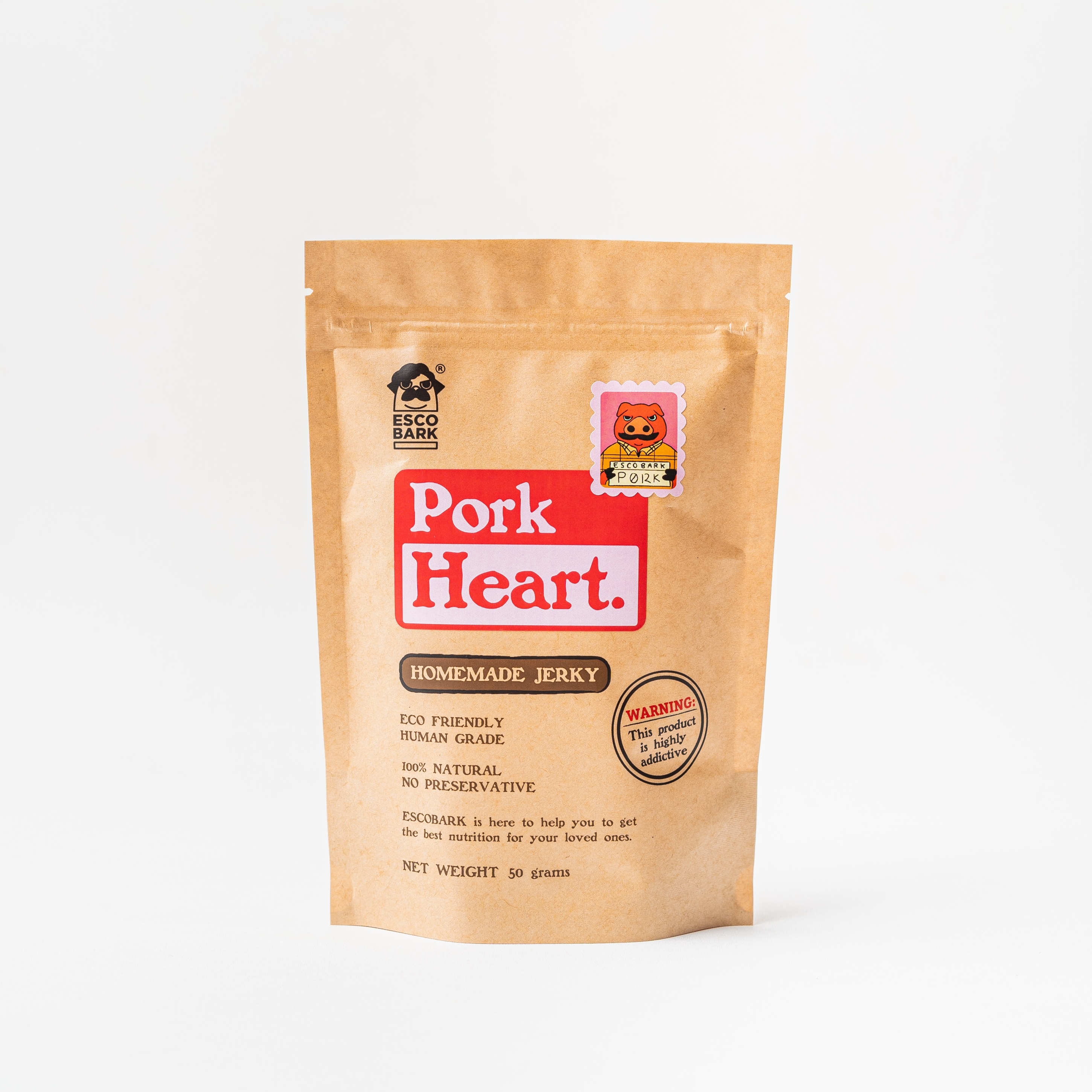 PORK Heart 50g