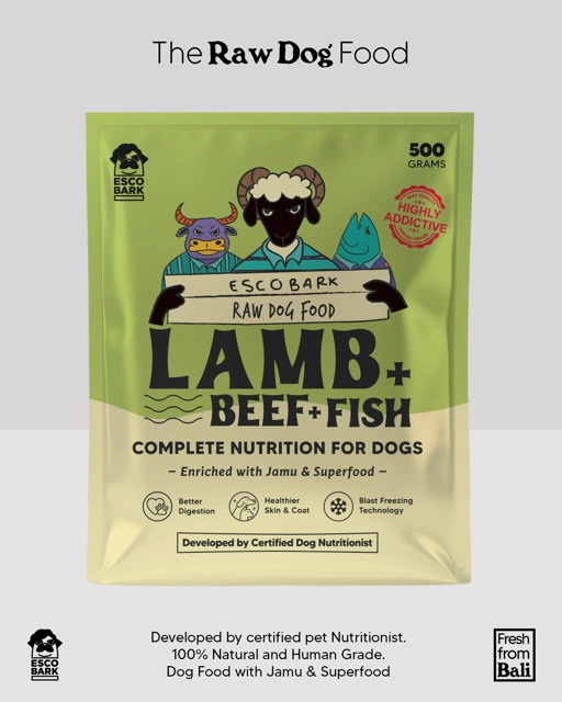 Image of Raw Dog Food LAMB BEEF FISH