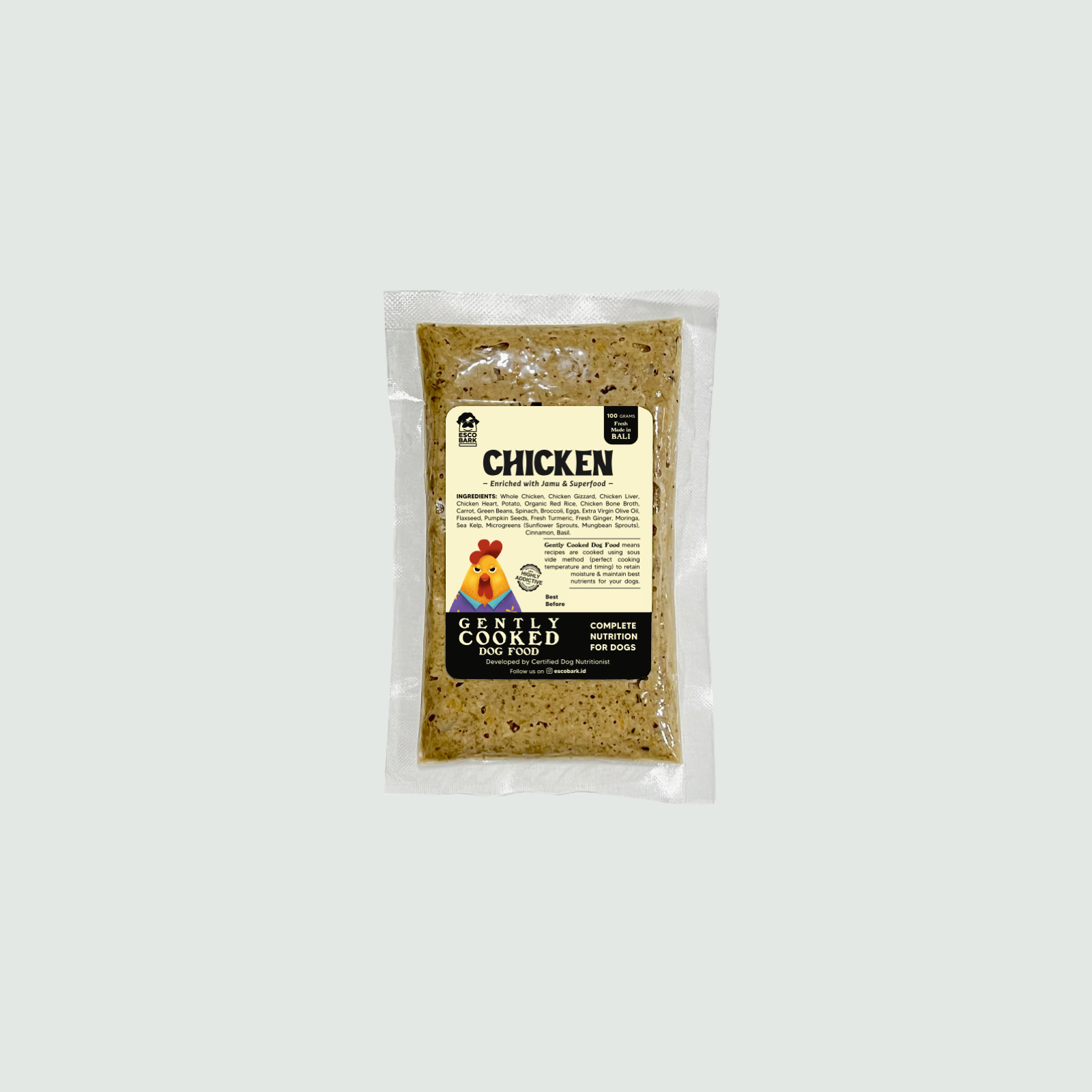 Gently Cooked Dog Food CHICKEN