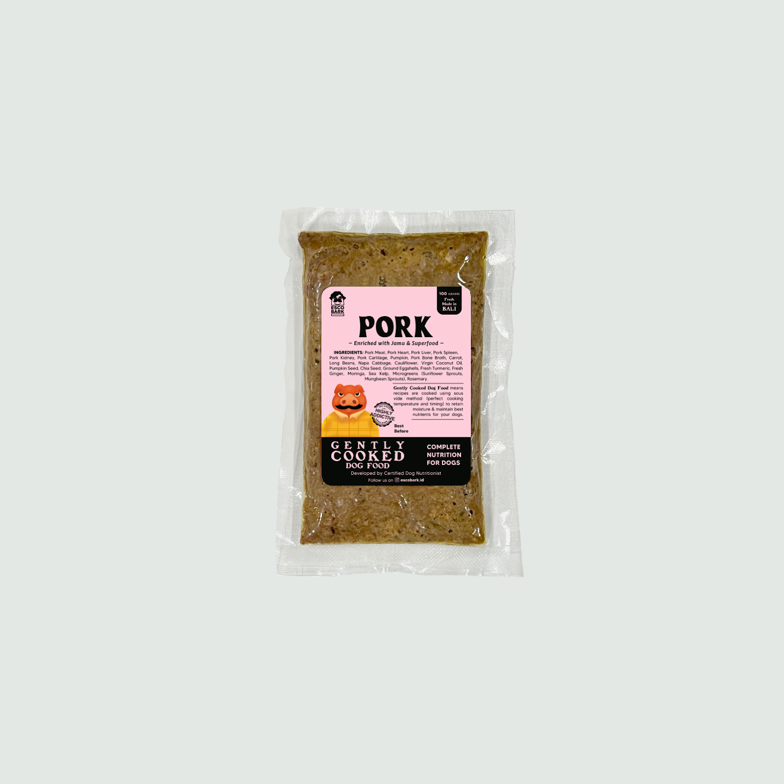 Gently Cooked Dog Food PORK